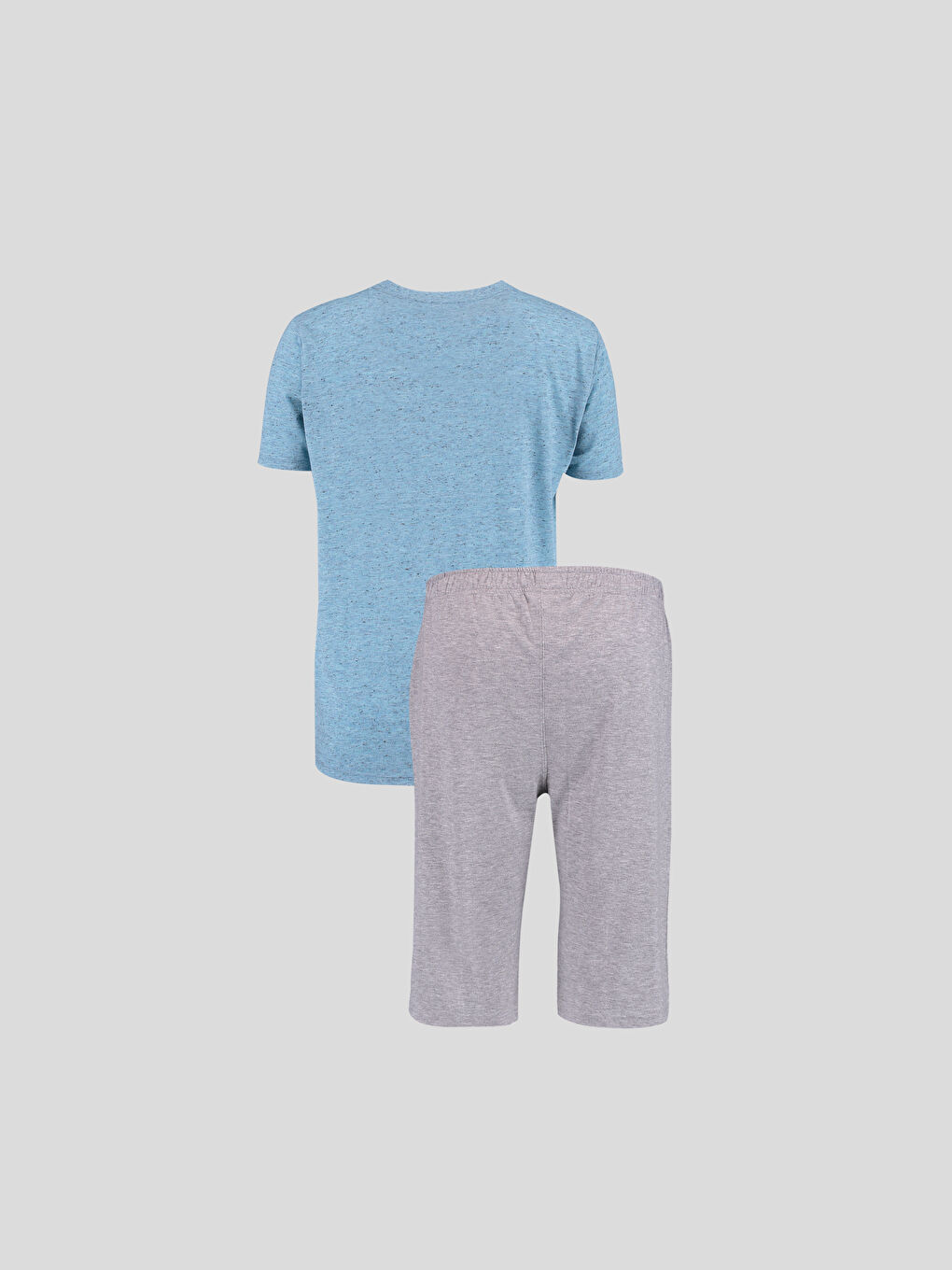 Siyah Baskılı Pijama Takım-1