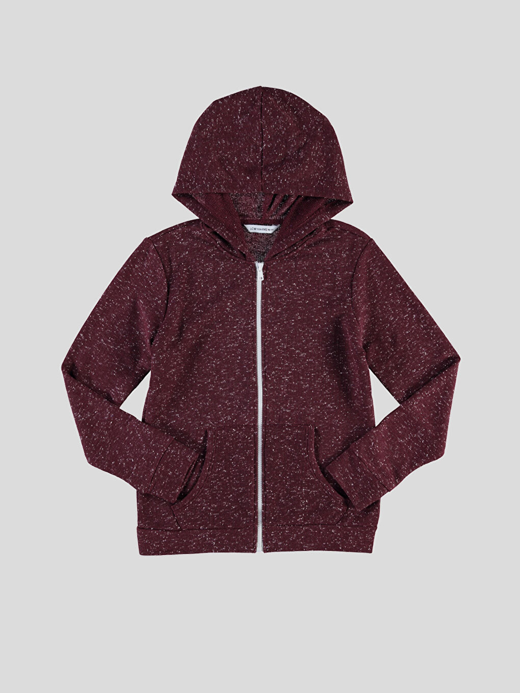 Woman BORDEAUX Zip-Up Sweatshirt