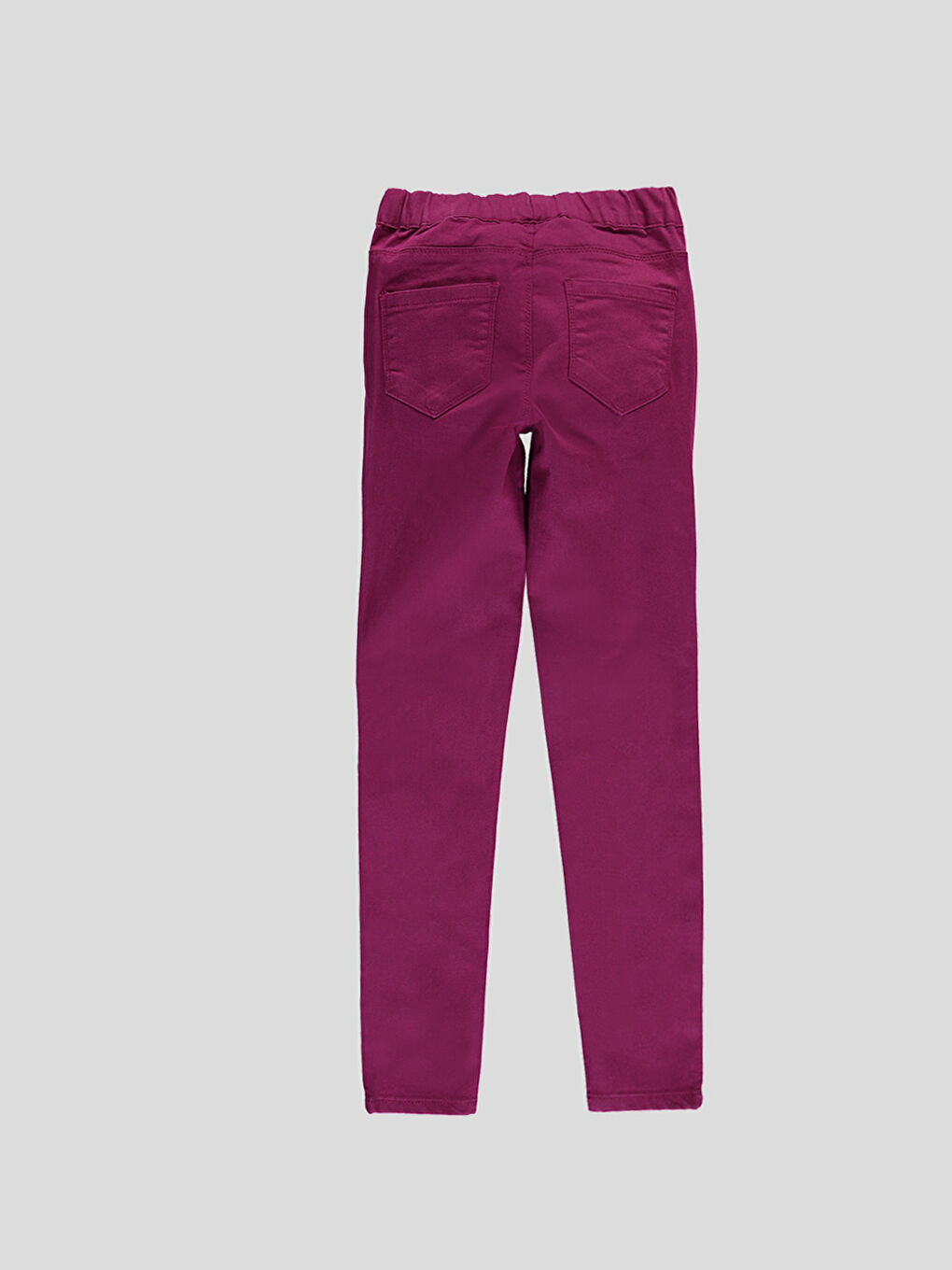 Pantalon ROUGE BORDEAUX Femme-1