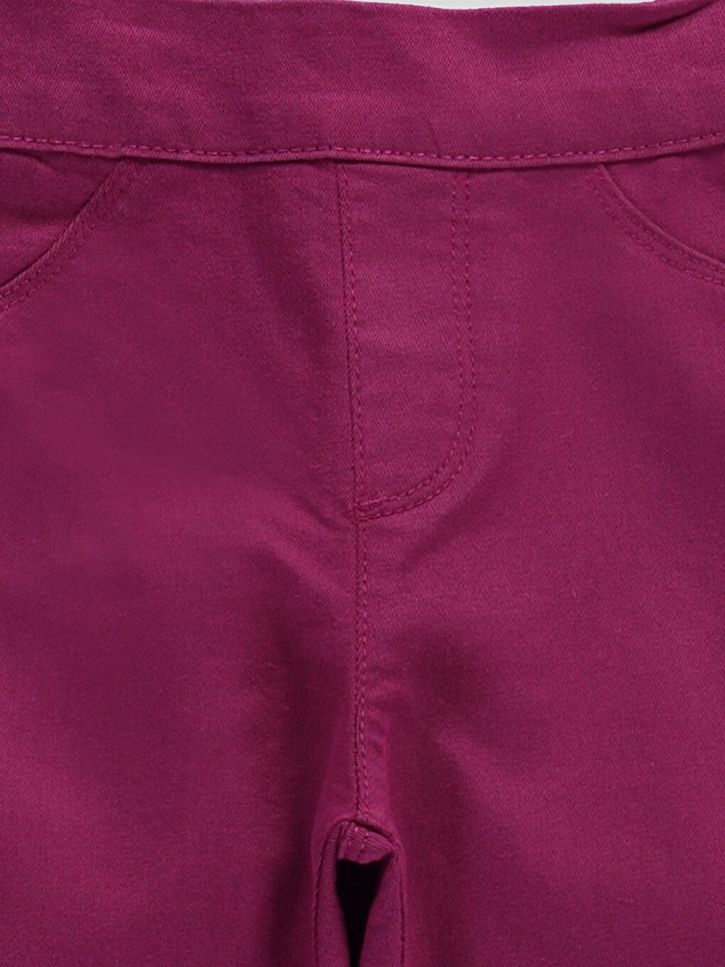 Pantalon ROUGE BORDEAUX Femme-2