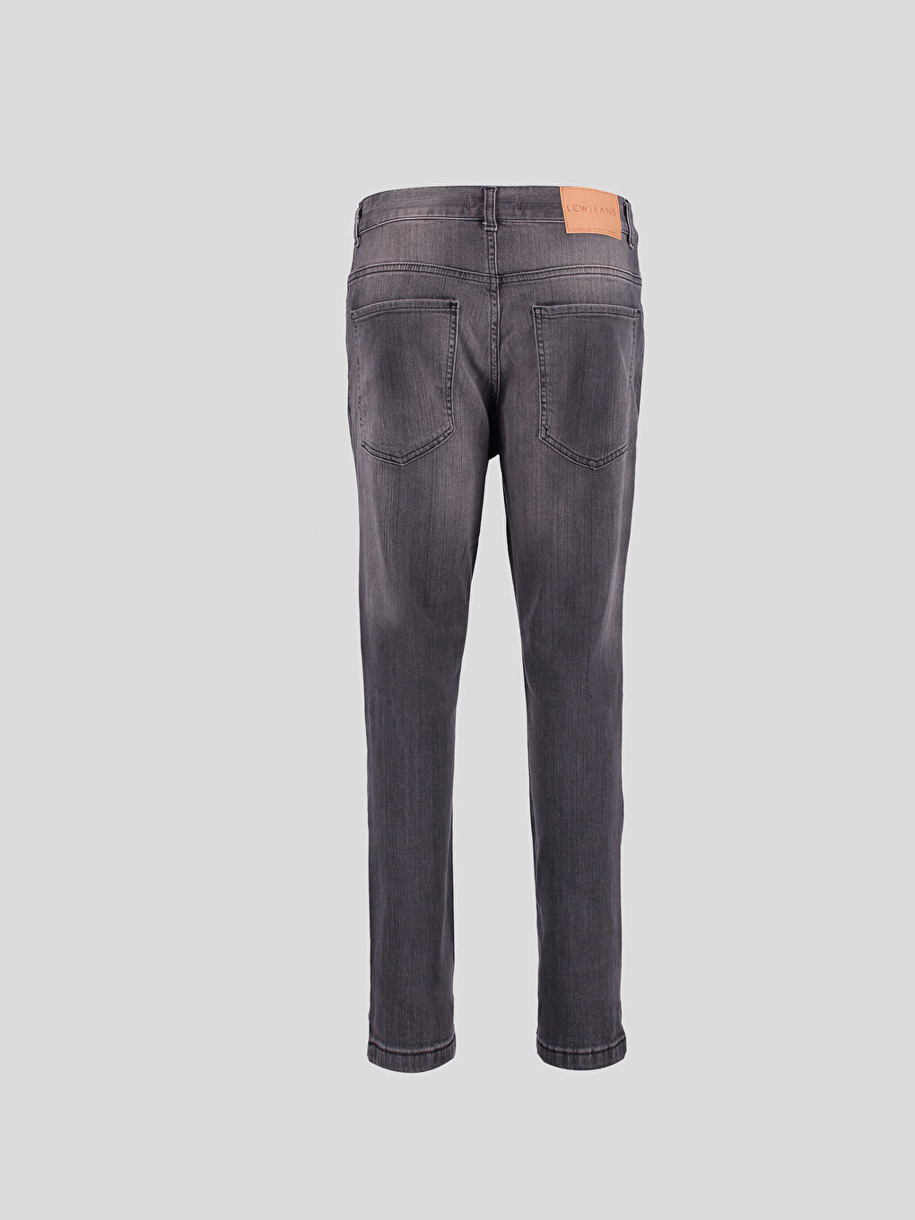 Gri Rodeo Jean Pantolon-1