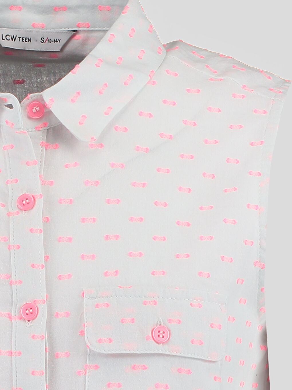 Pembe Ekru Gömlek-1