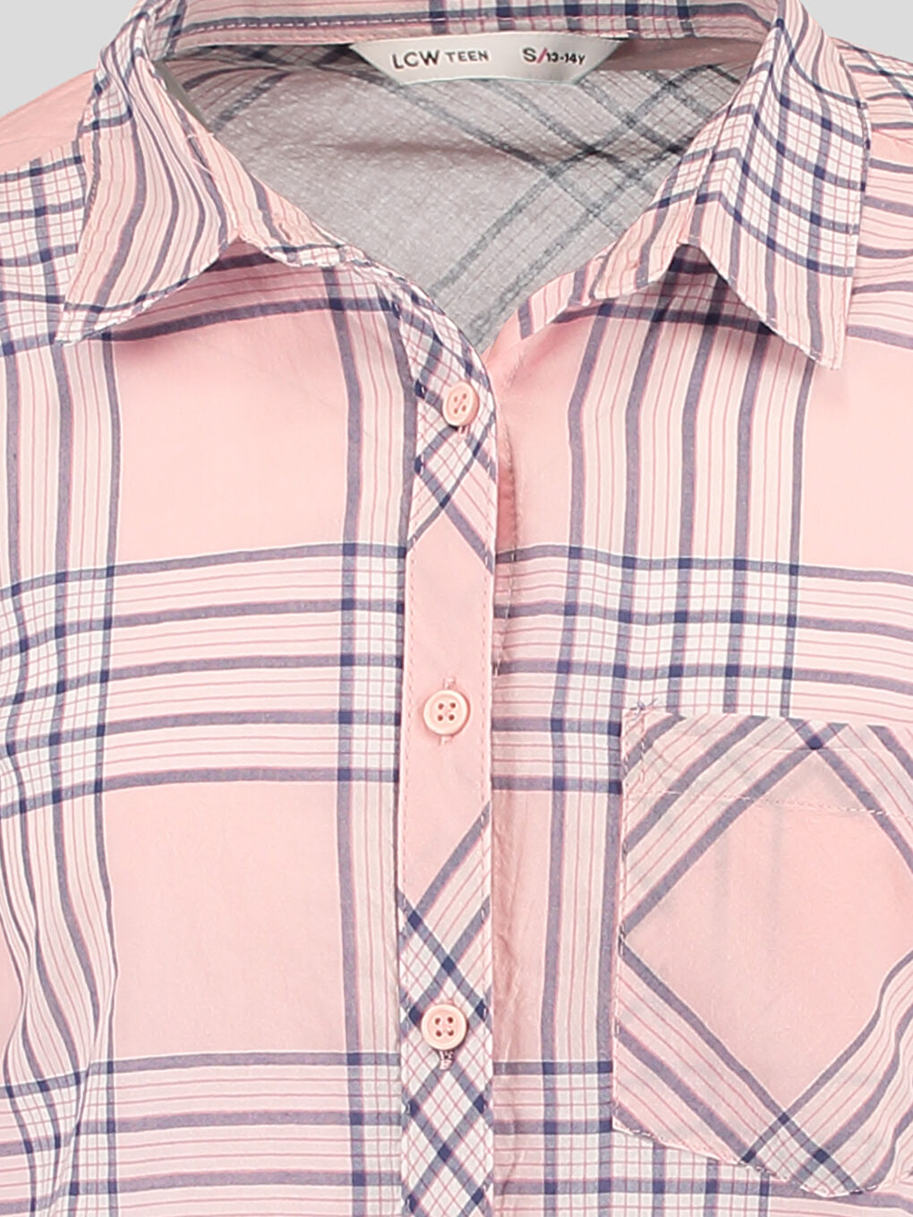 Siyah-Açık Kırmızı-Beyaz Gömlek-2