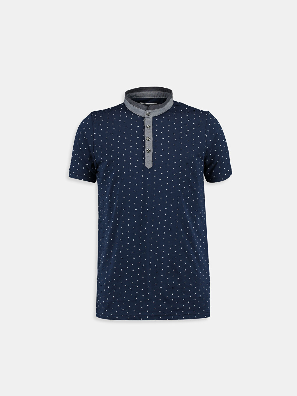 Soluk Lacivert Tişört