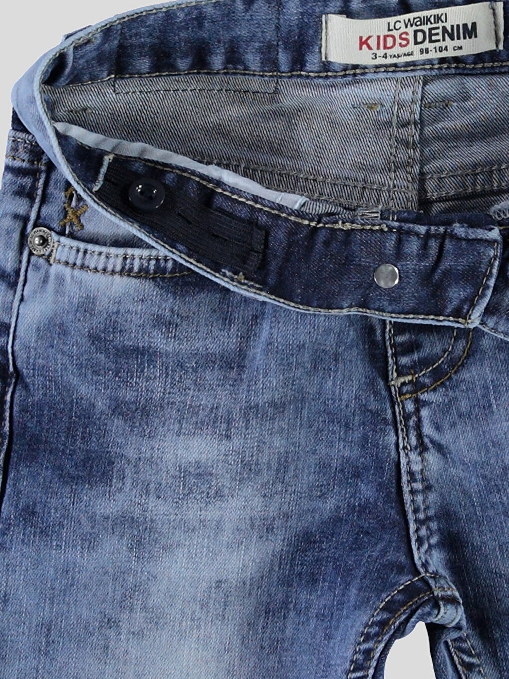 Siyah Derin Koyu  Rodeo Jean Pantolon-2