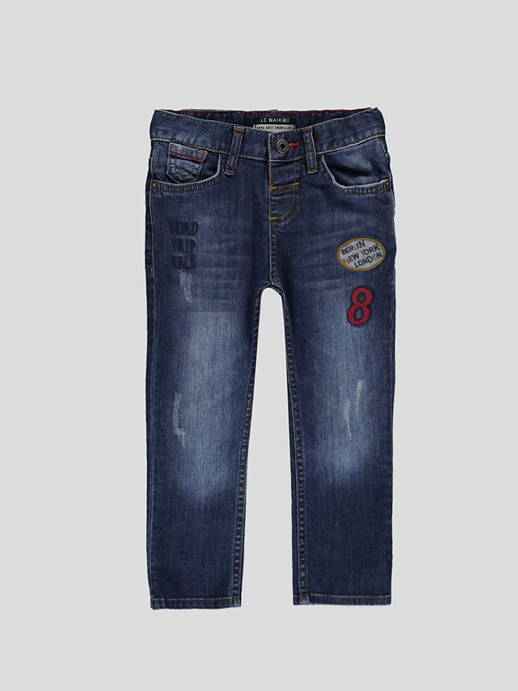 İndigo Koyu Rodeo Jean Pantolon