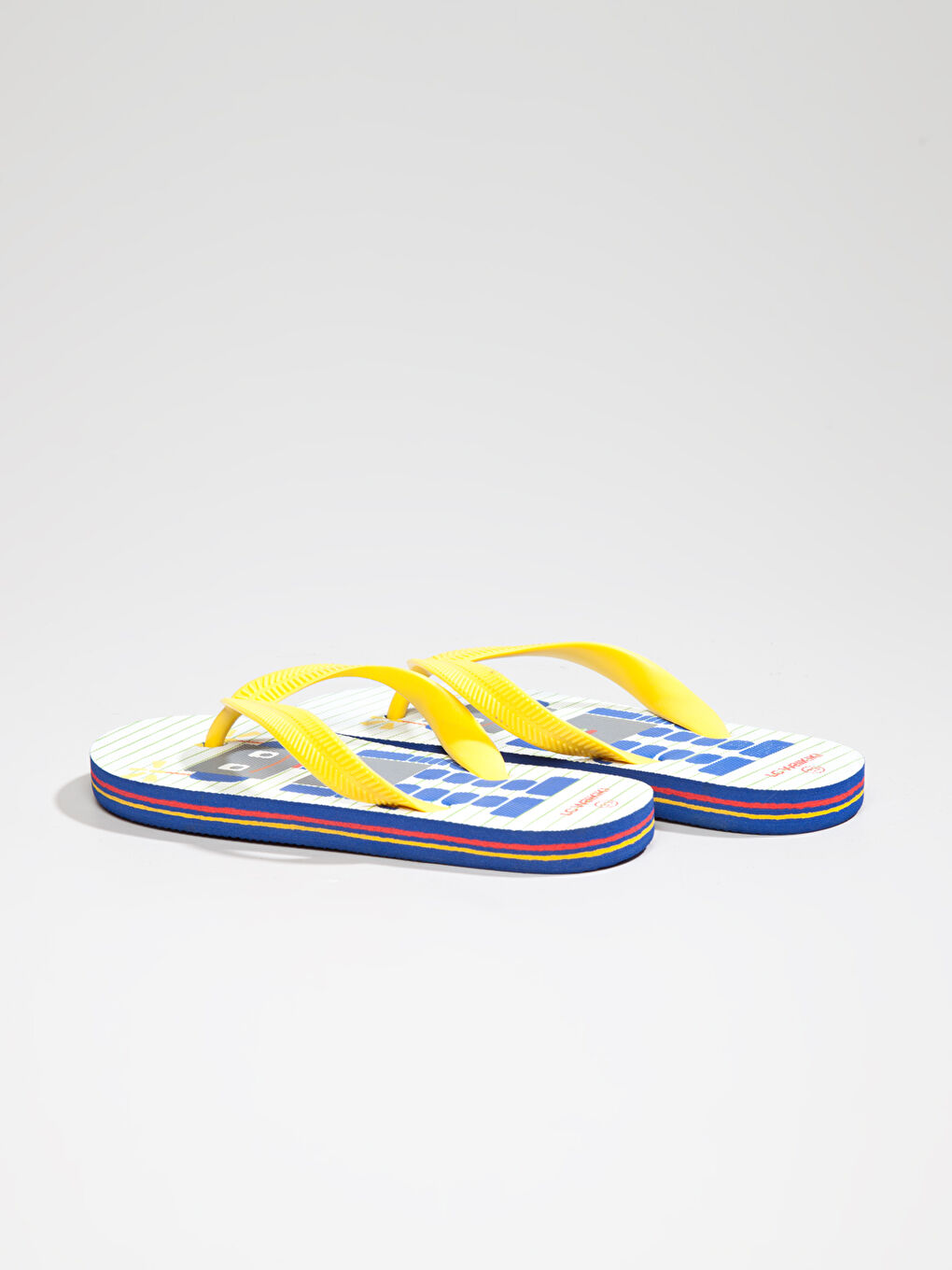 LCW STEPS Unisex YELLOW Beach Sliders -6Y0975Z4-1ZJ