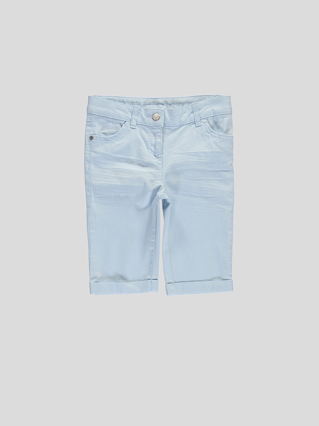Buz Mavisi Şort