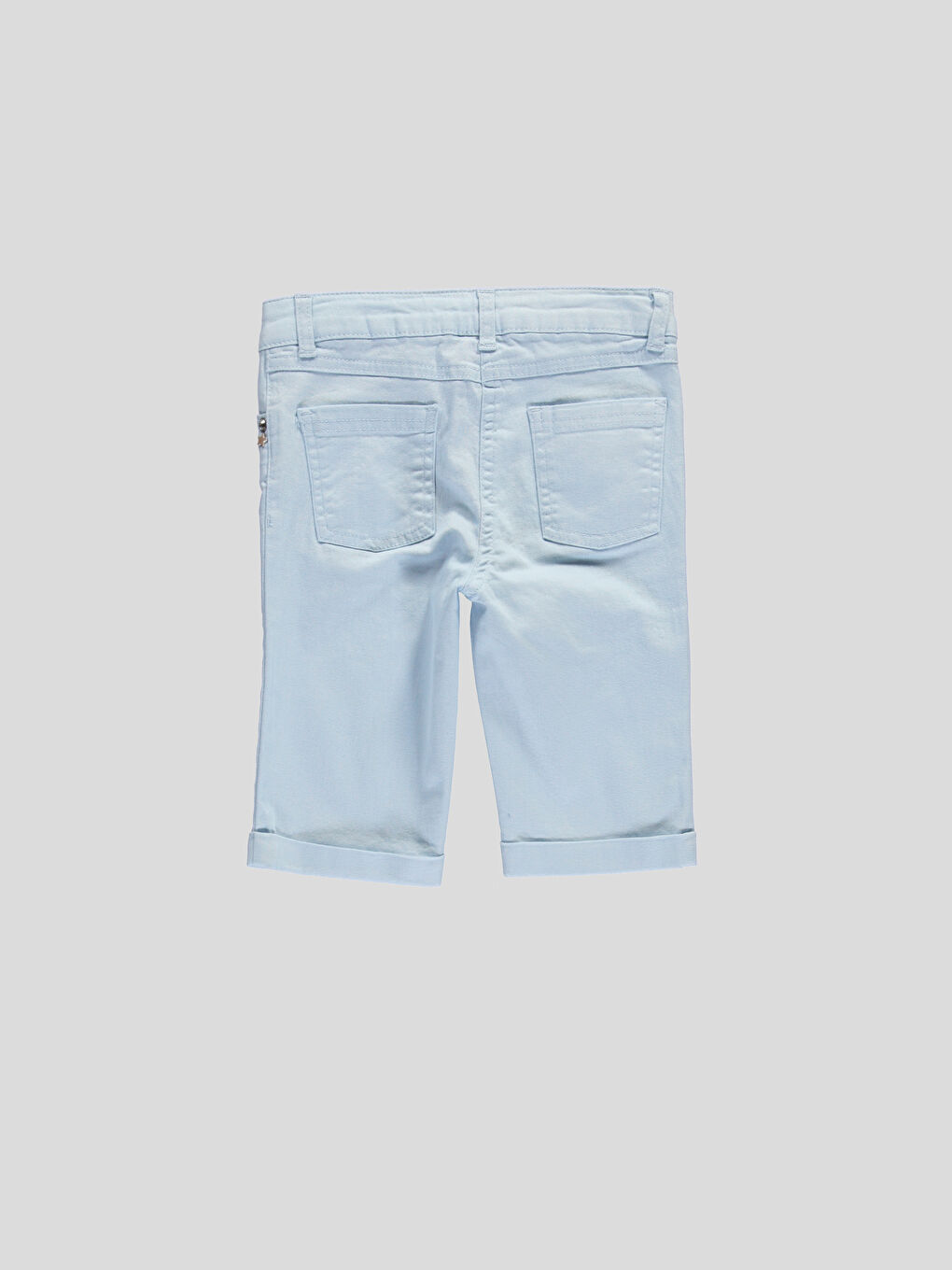 Buz Mavisi Şort-1