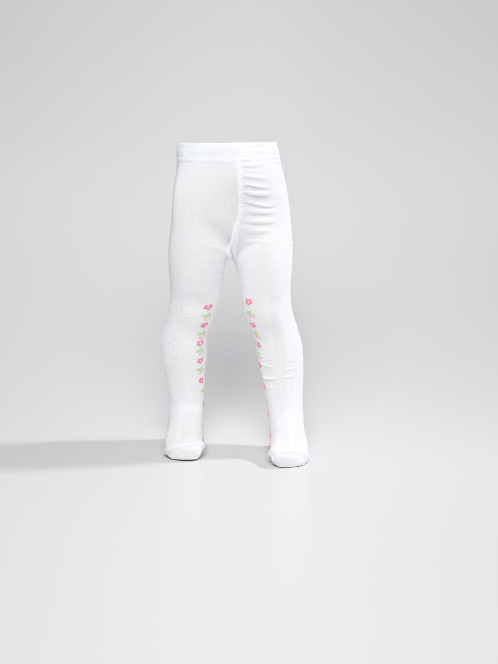 Ekru Külotlu Çorap