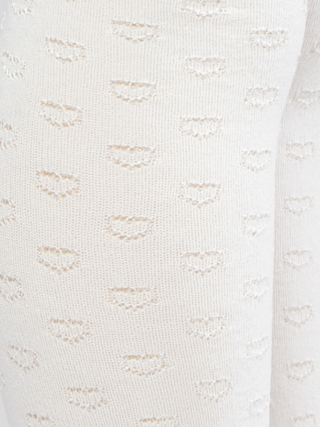 Ekru Külotlu Çorap-2