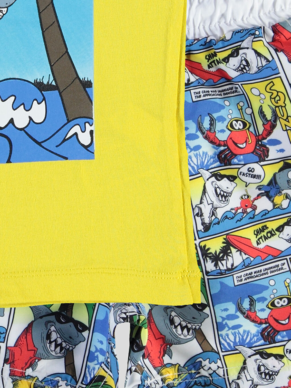 Unisex YELLOW Swimwear Set-2