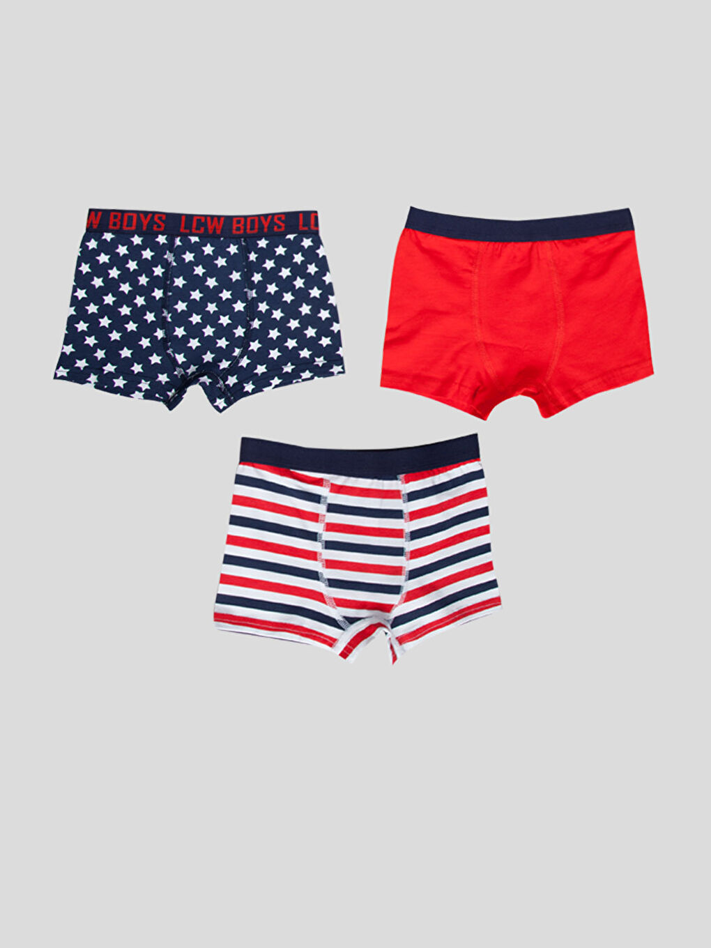 Lacivert Baskılı Boxer-1