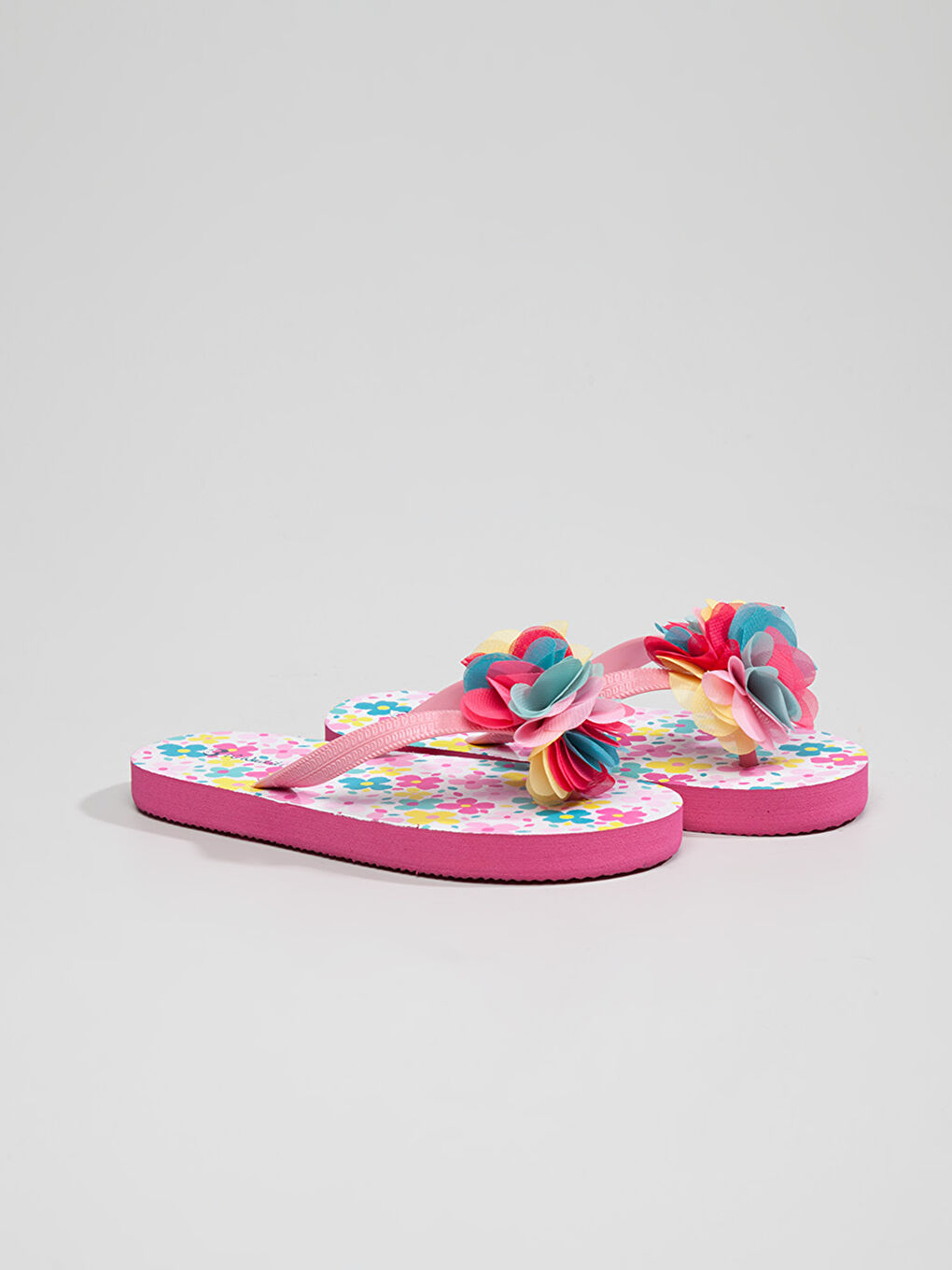 Beyaz Baskılı Sabo Terlik