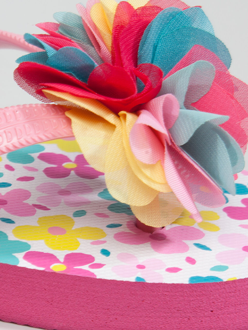 Beyaz Baskılı Sabo Terlik-3