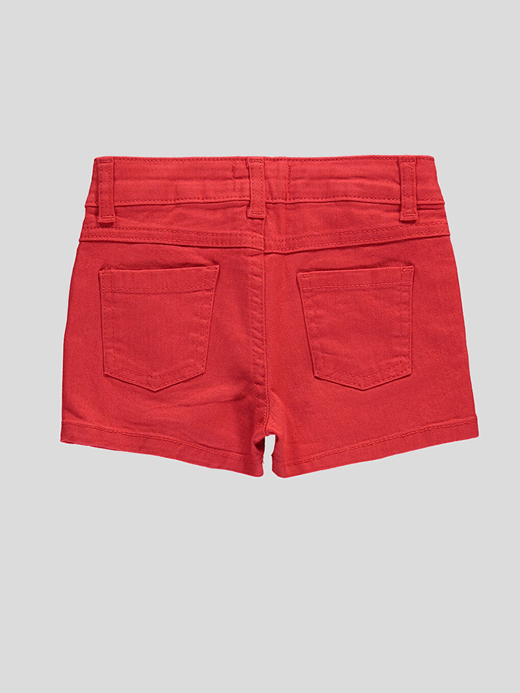 Kırmızı Narçiçeği Şort-1