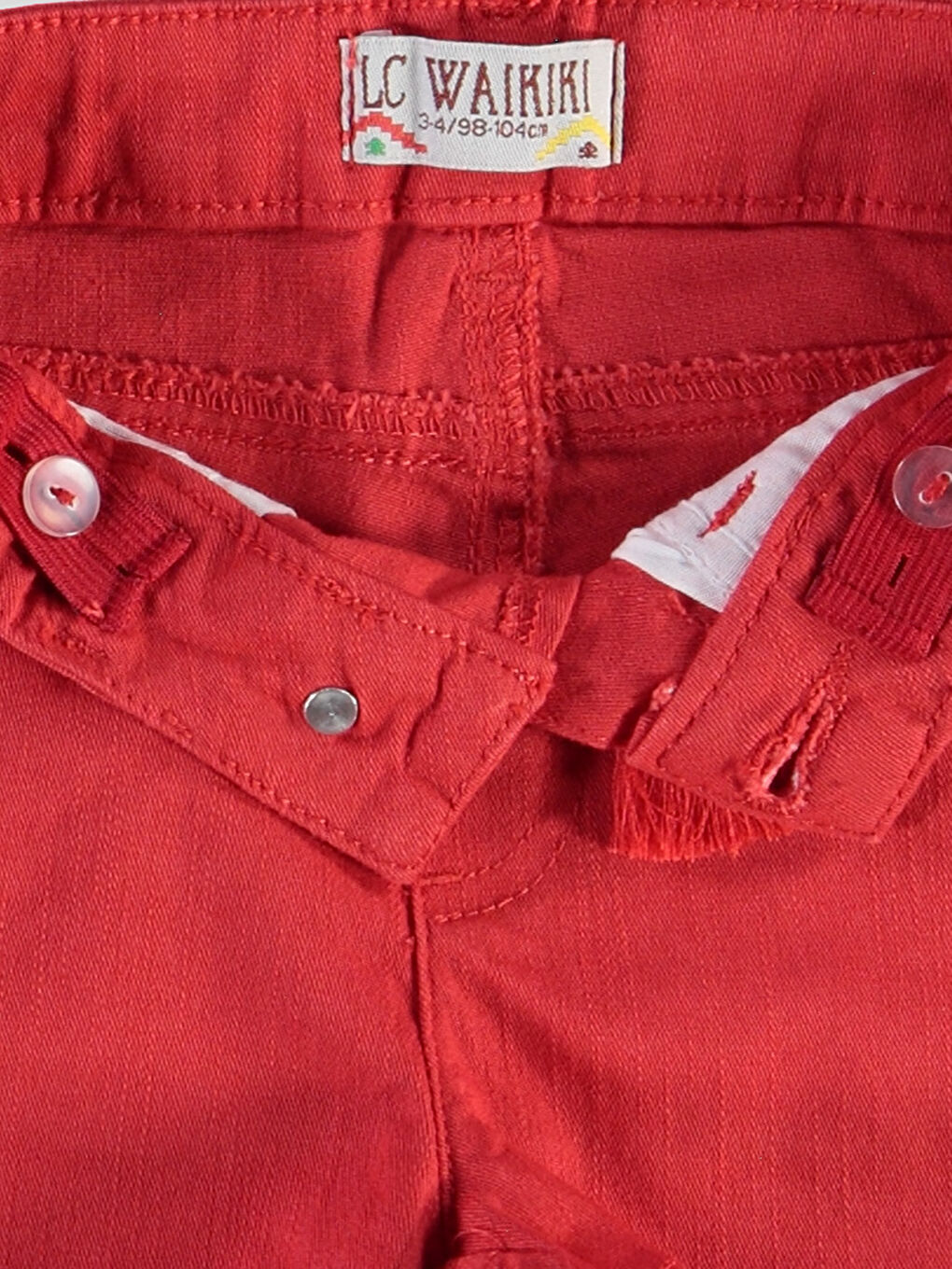 Kırmızı Narçiçeği Şort-2