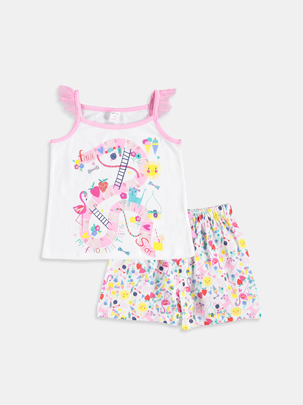 Ensemble de pyjama BLANC Fille