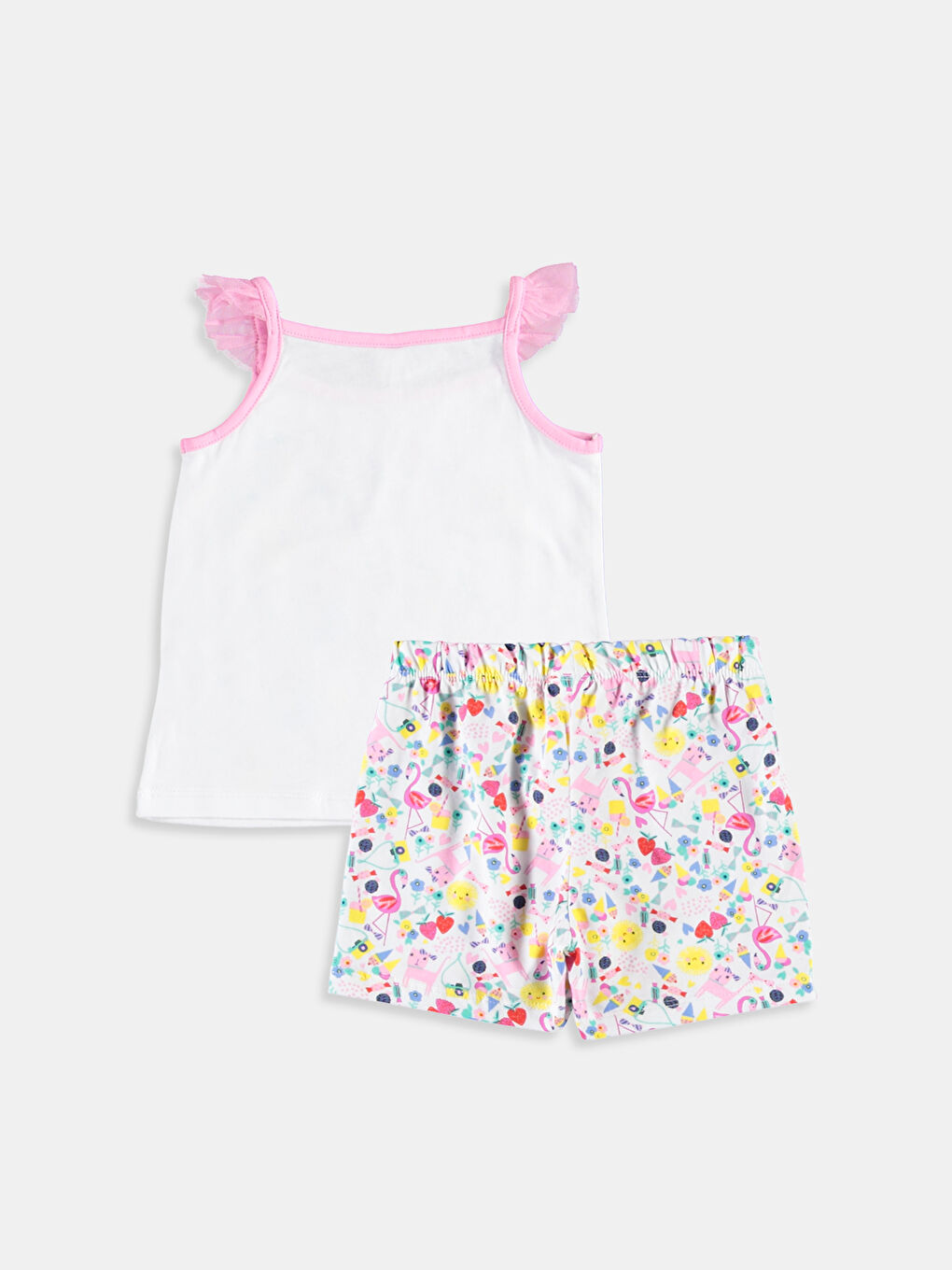 Ensemble de pyjama BLANC Fille-1