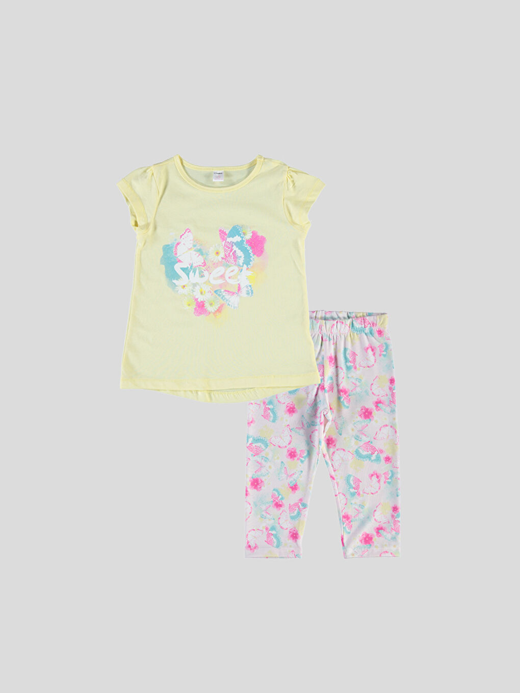 Girl YELLOW Pyjama Set