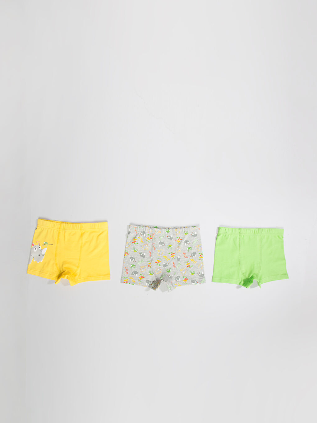 Unisex YELLOW Boxer Trunks