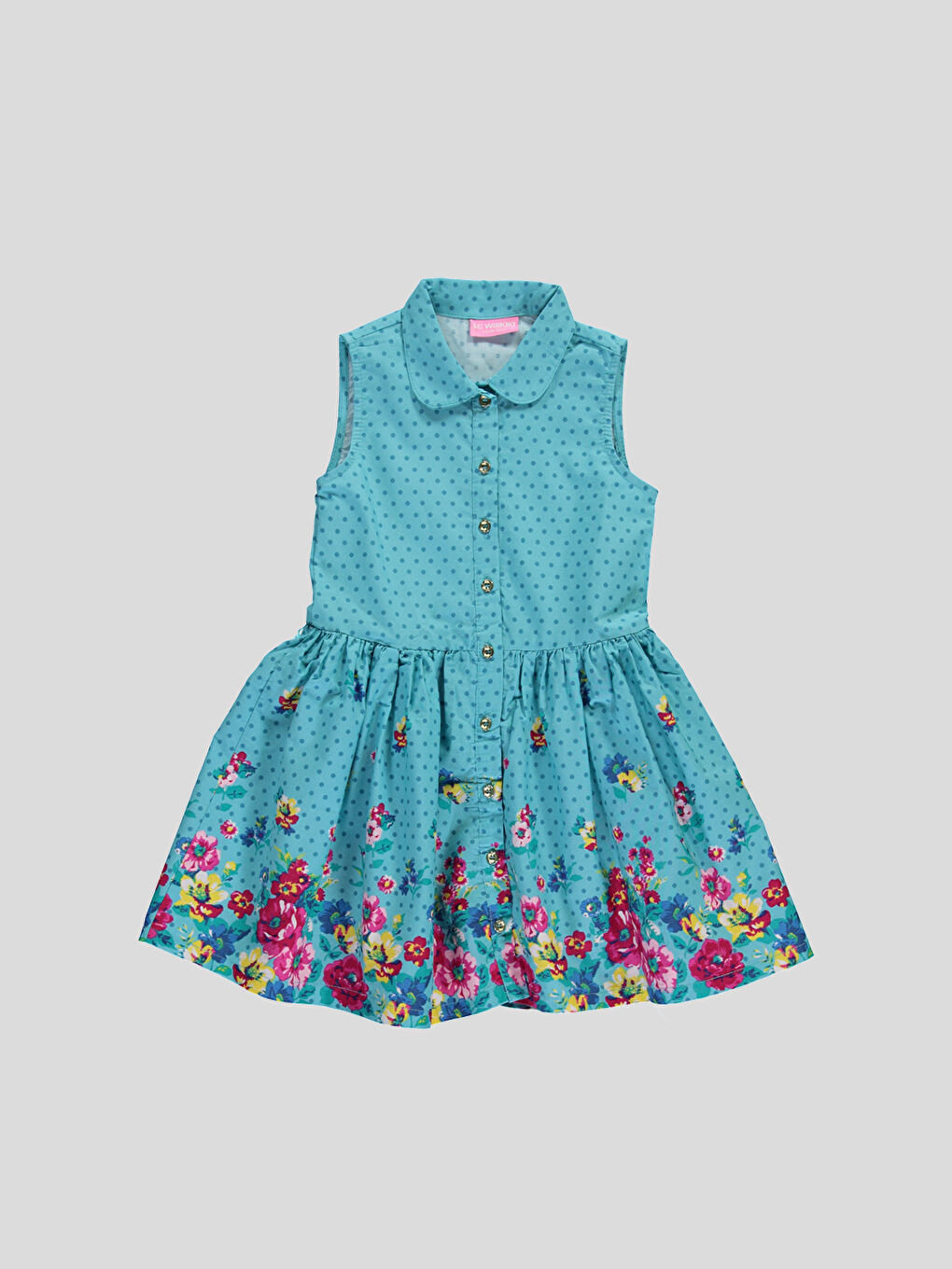LCW Kids Mädchen GRÜN Kleid -6Y5839Z4-629
