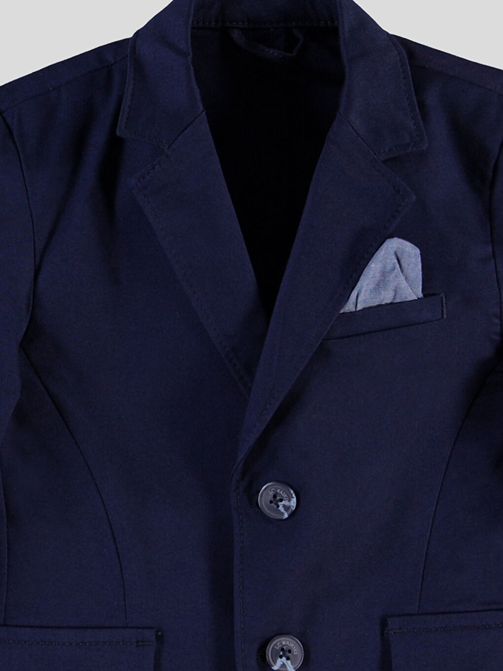 უნისექსი მუქი ლურჯი ჟაკეტი-1