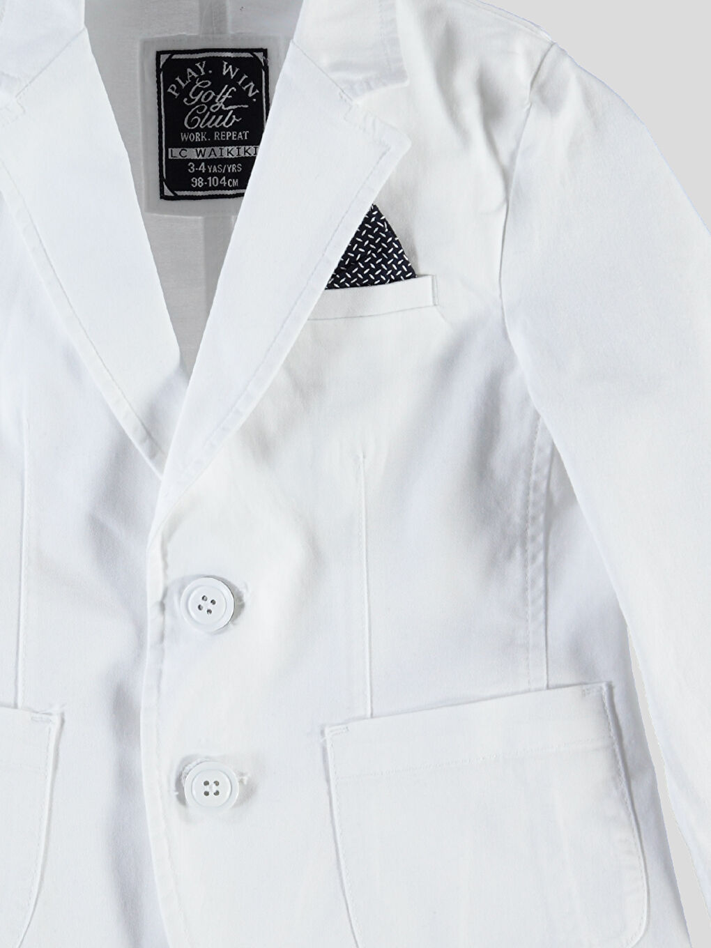 Unisex WHITE Jacket-2