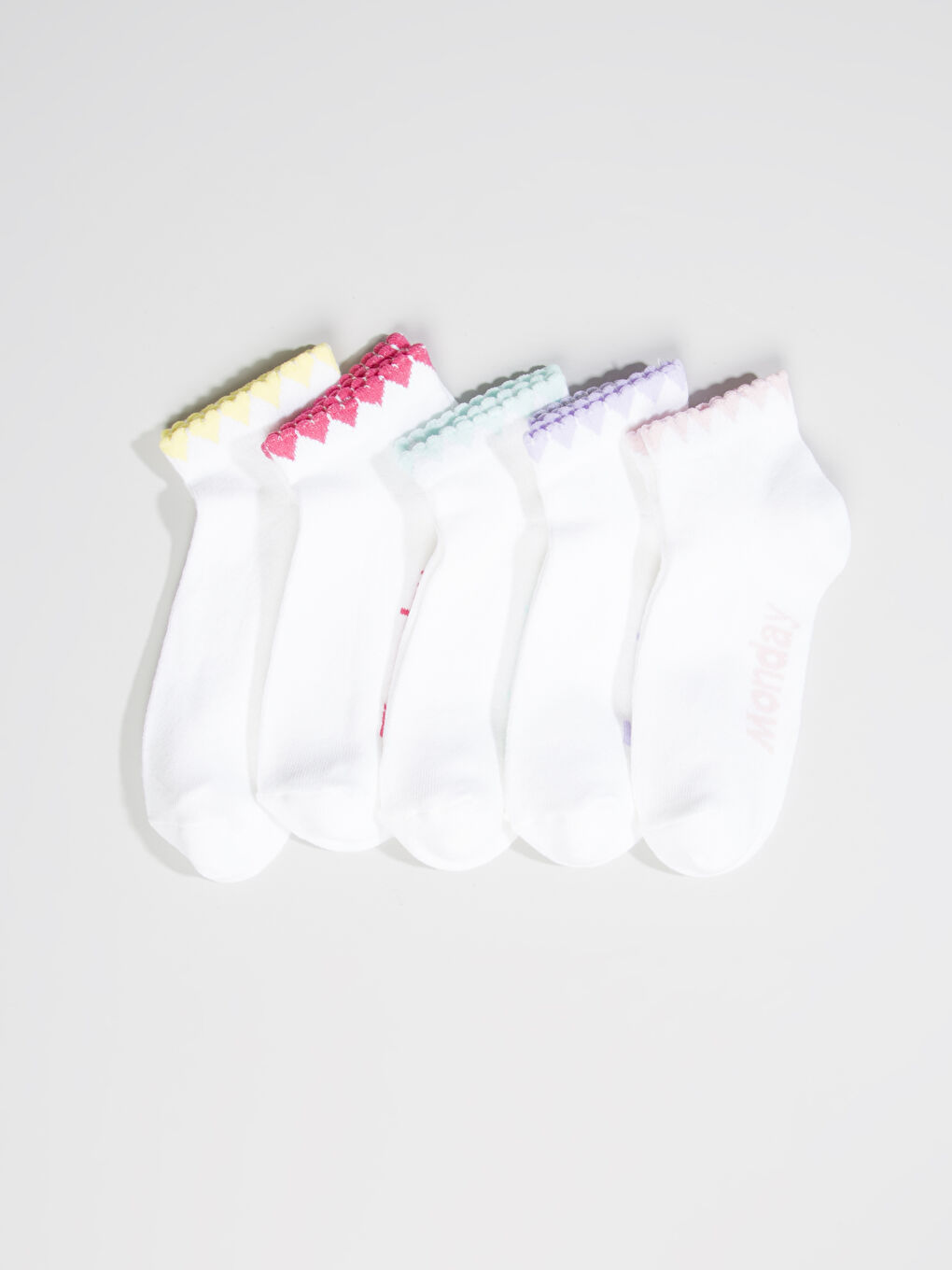 Beyaz Patik Çorap-1