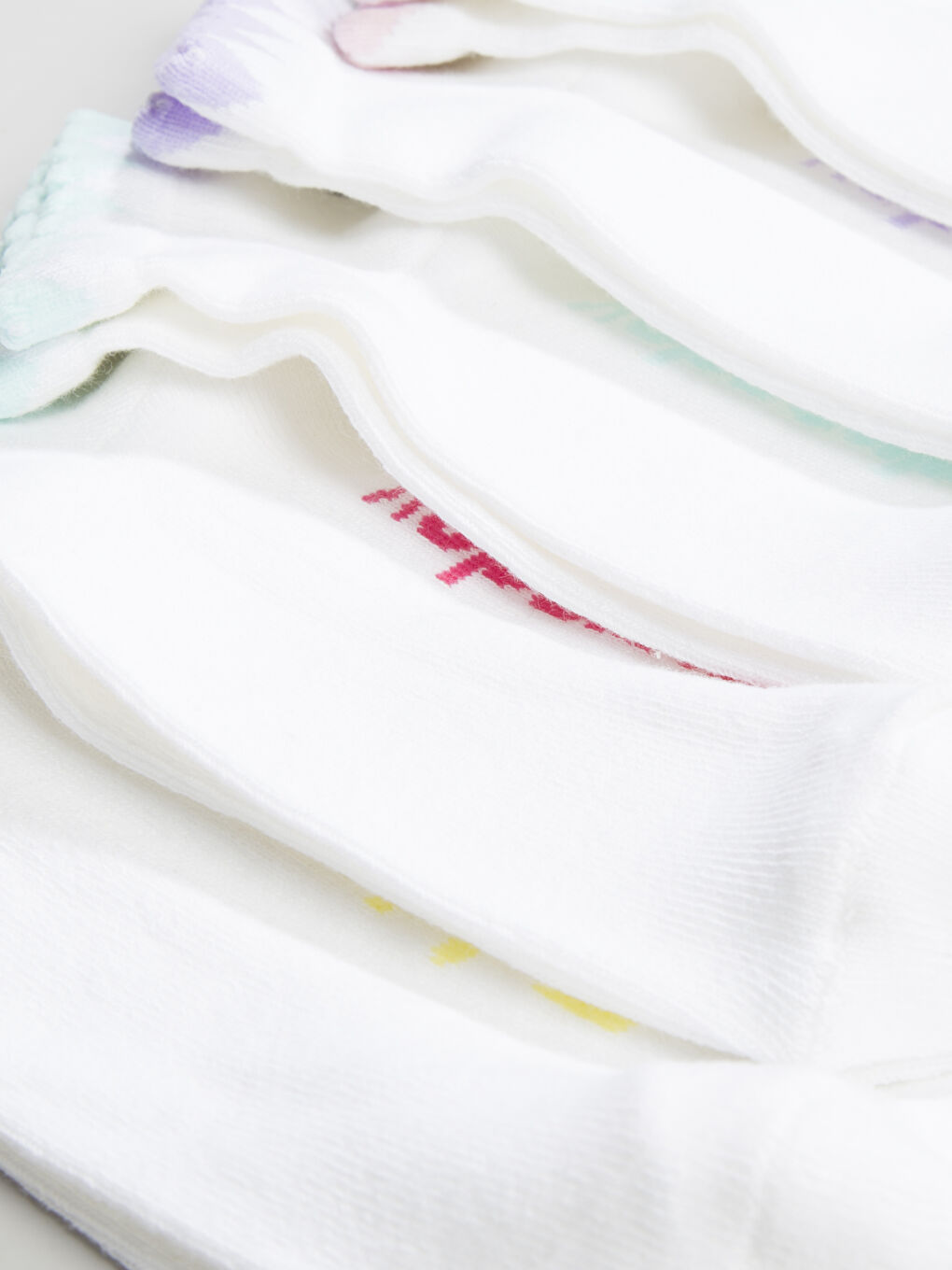 Beyaz Patik Çorap-2