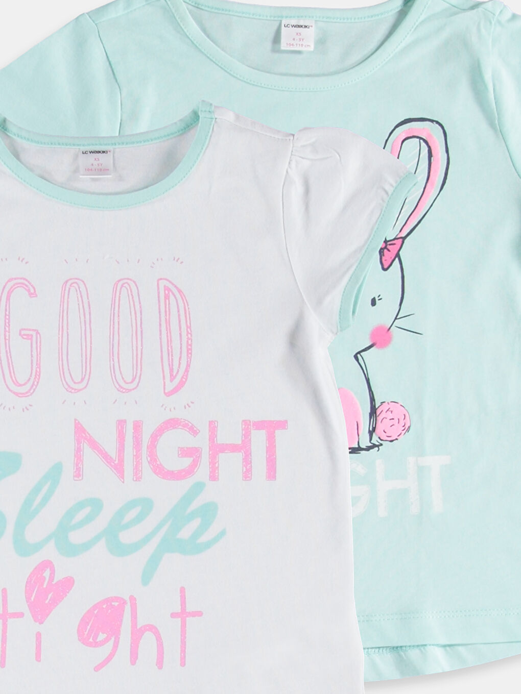 Ensemble de pyjama BLANC Fille-2