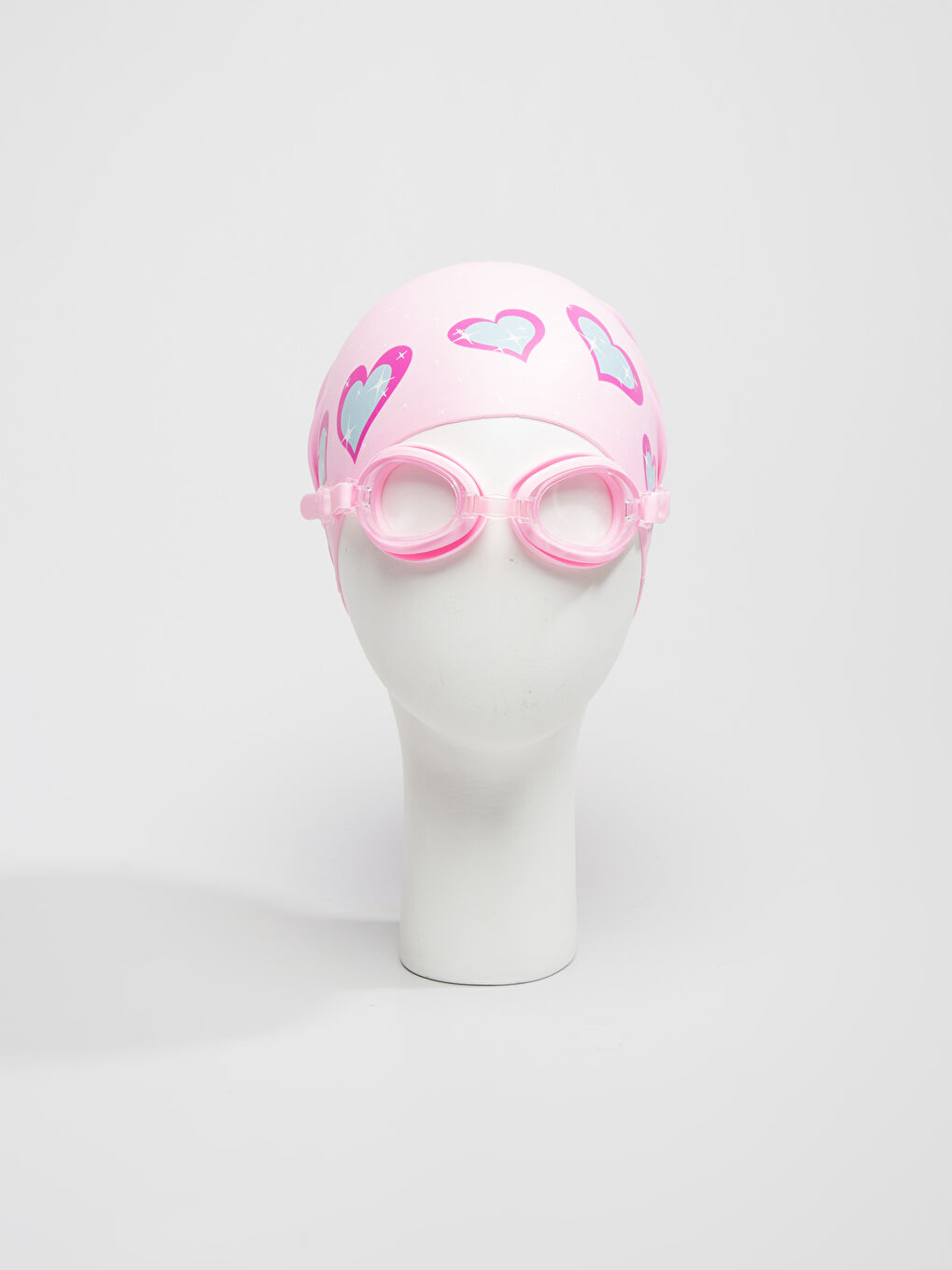Girl PINK Swimming Cap-1