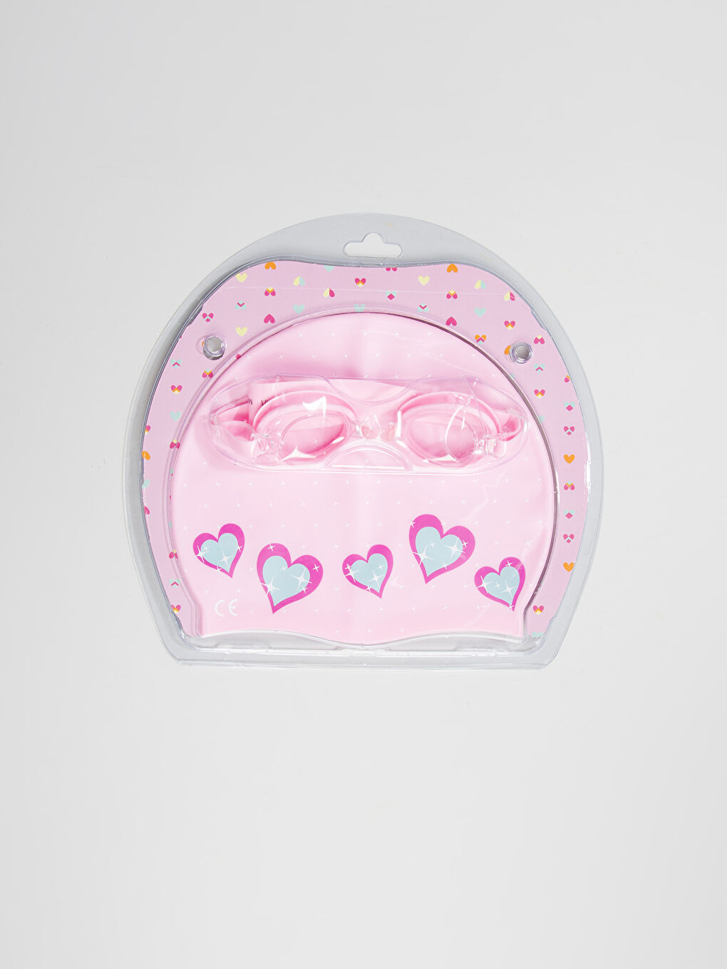 Girl PINK Swimming Cap-3