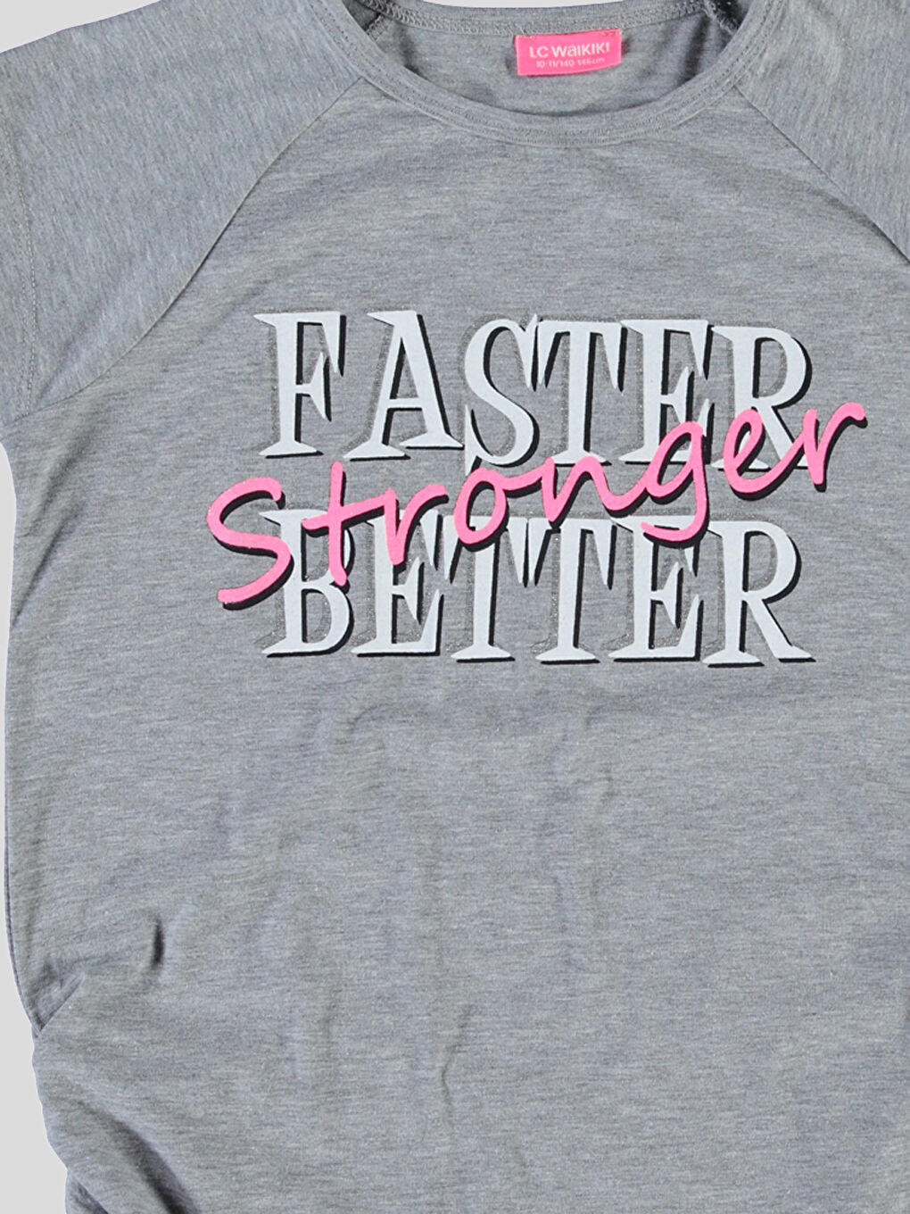 Gri Melanj Tişört-1