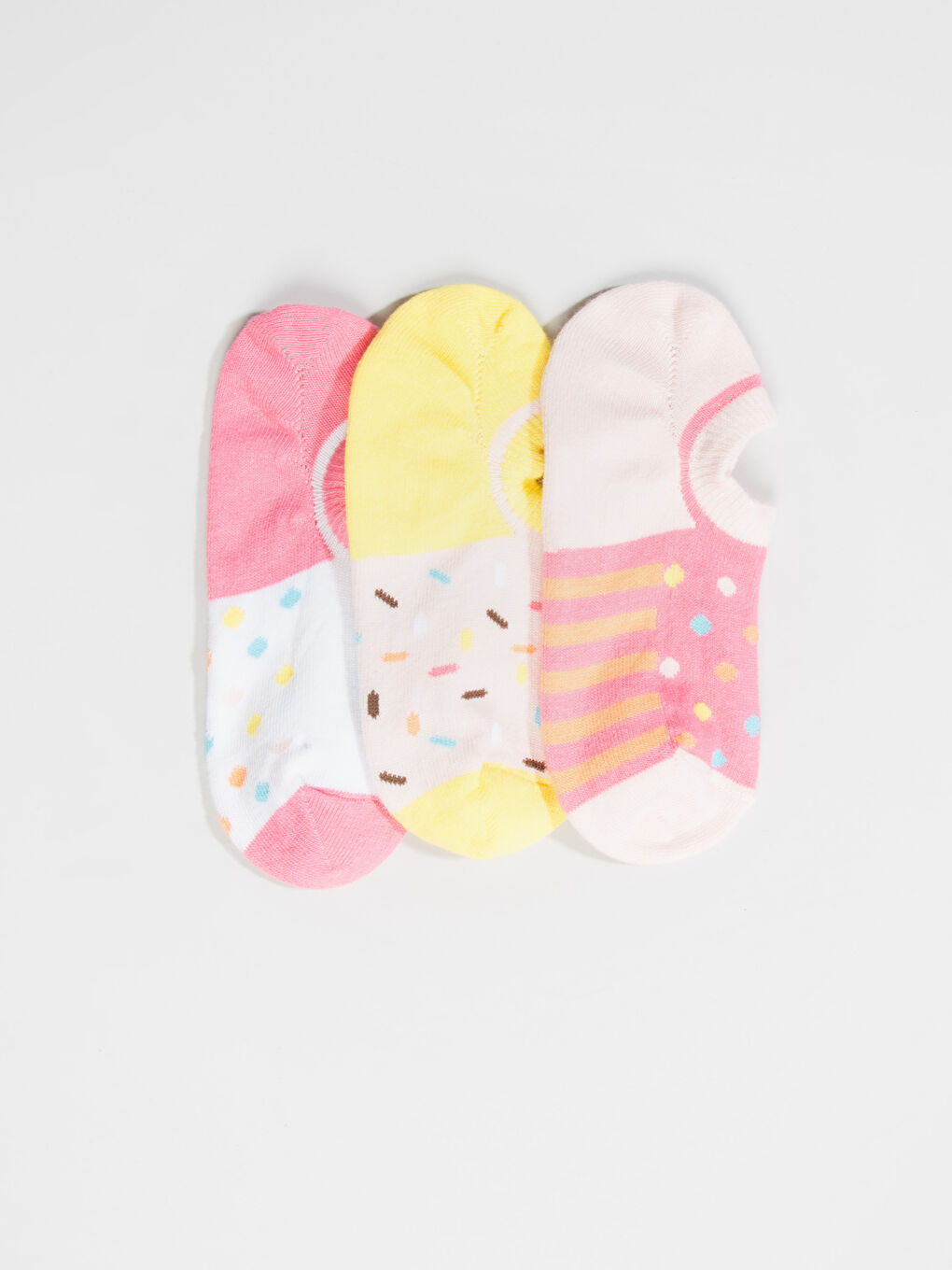 Girl MIX Trainer Socks-1