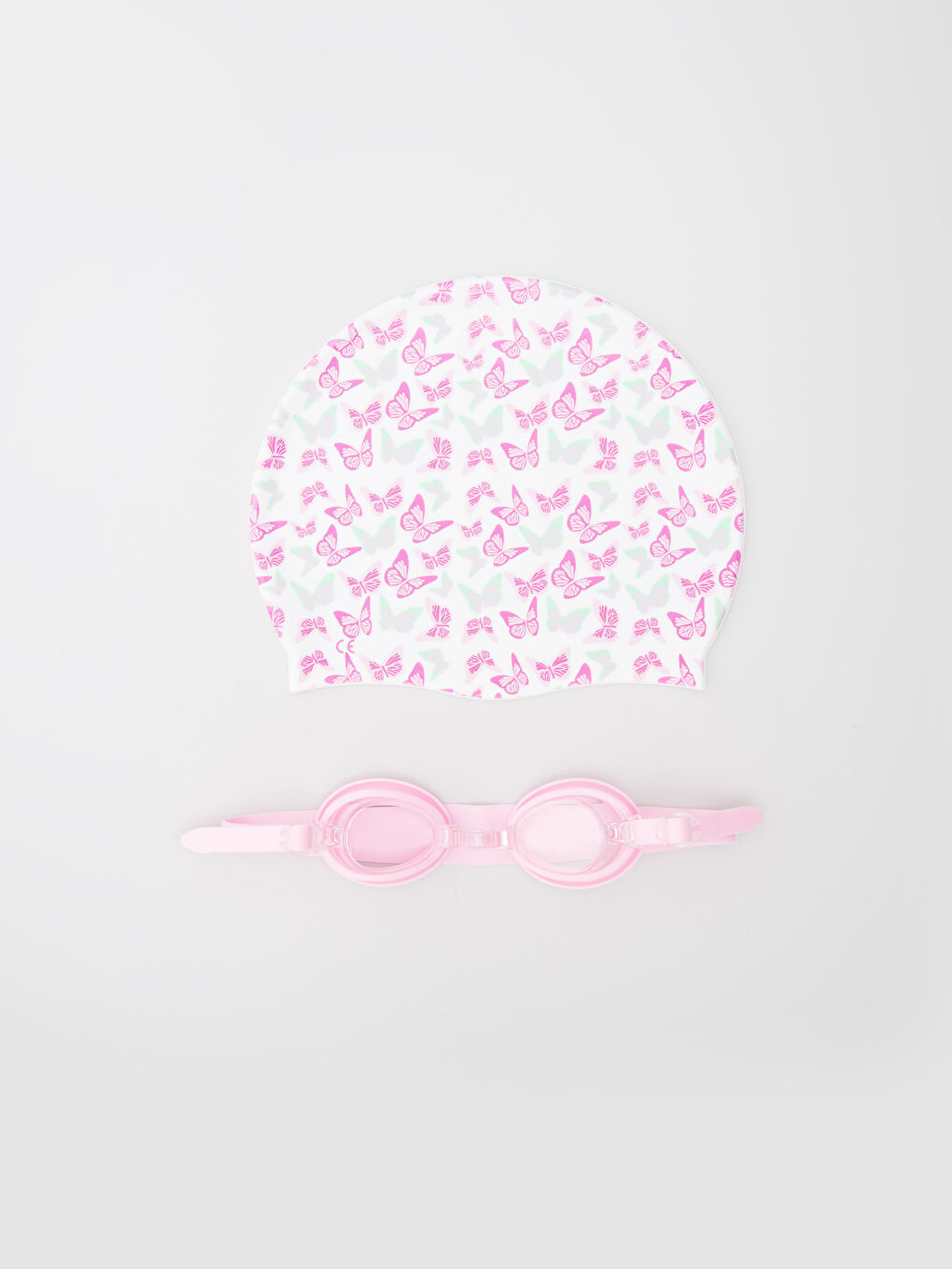 Bonnet de Natation ROSE Fille-1