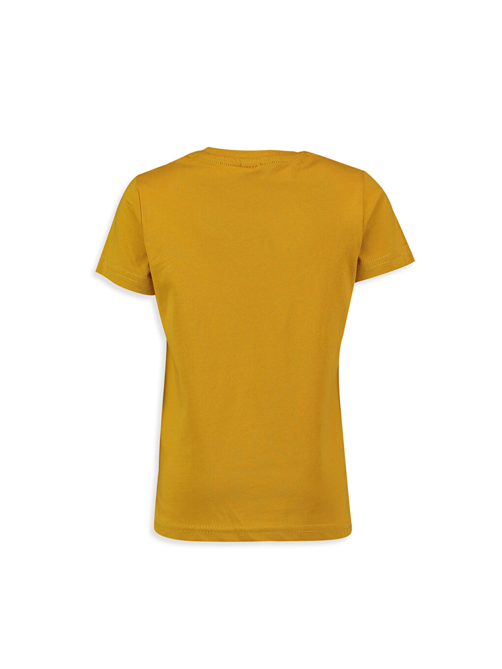 Koyu Sarı Tişört-1