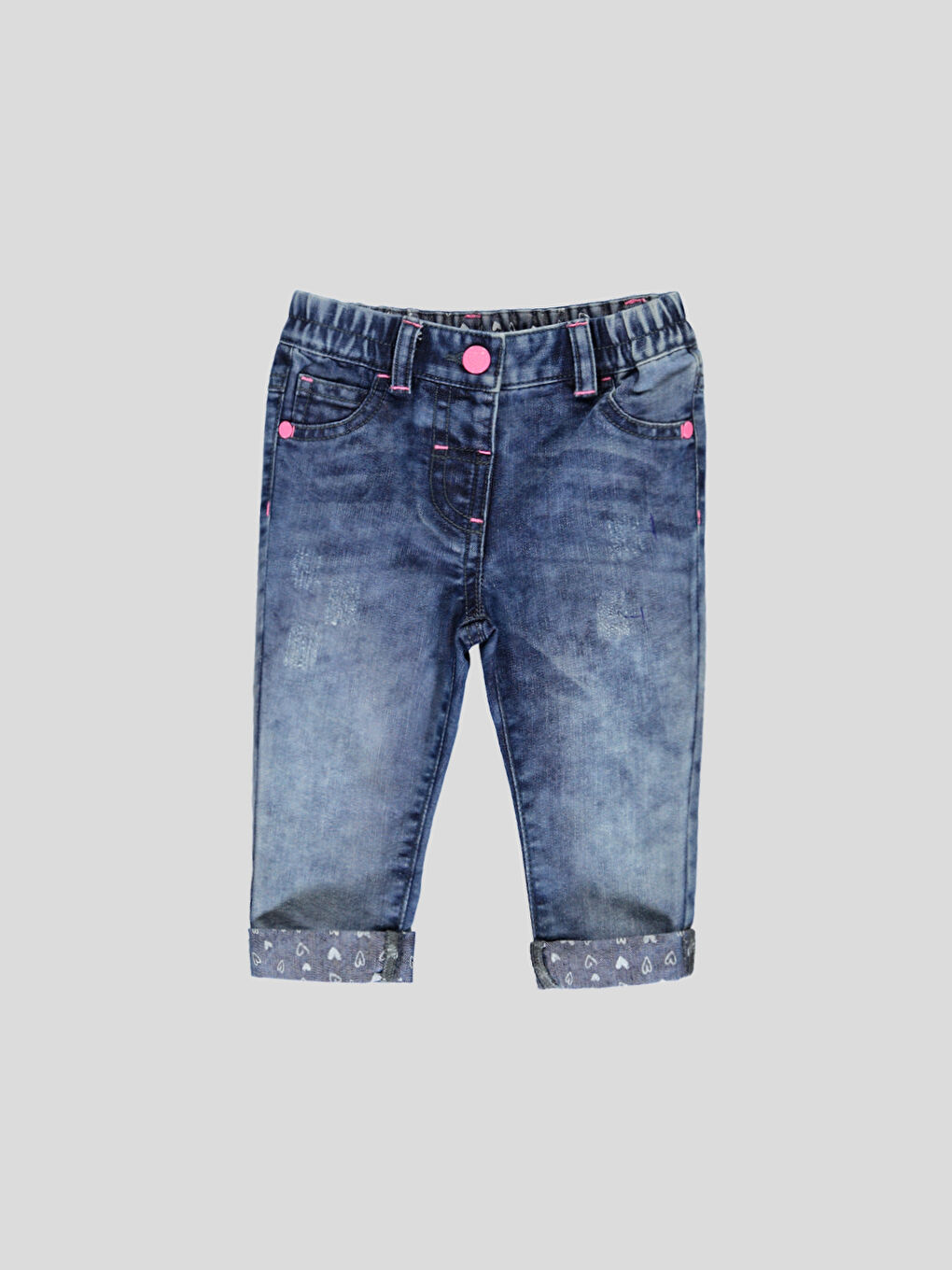 LCW baby Baby Girl INDIGO Jeans -6Y0371Z1-H45