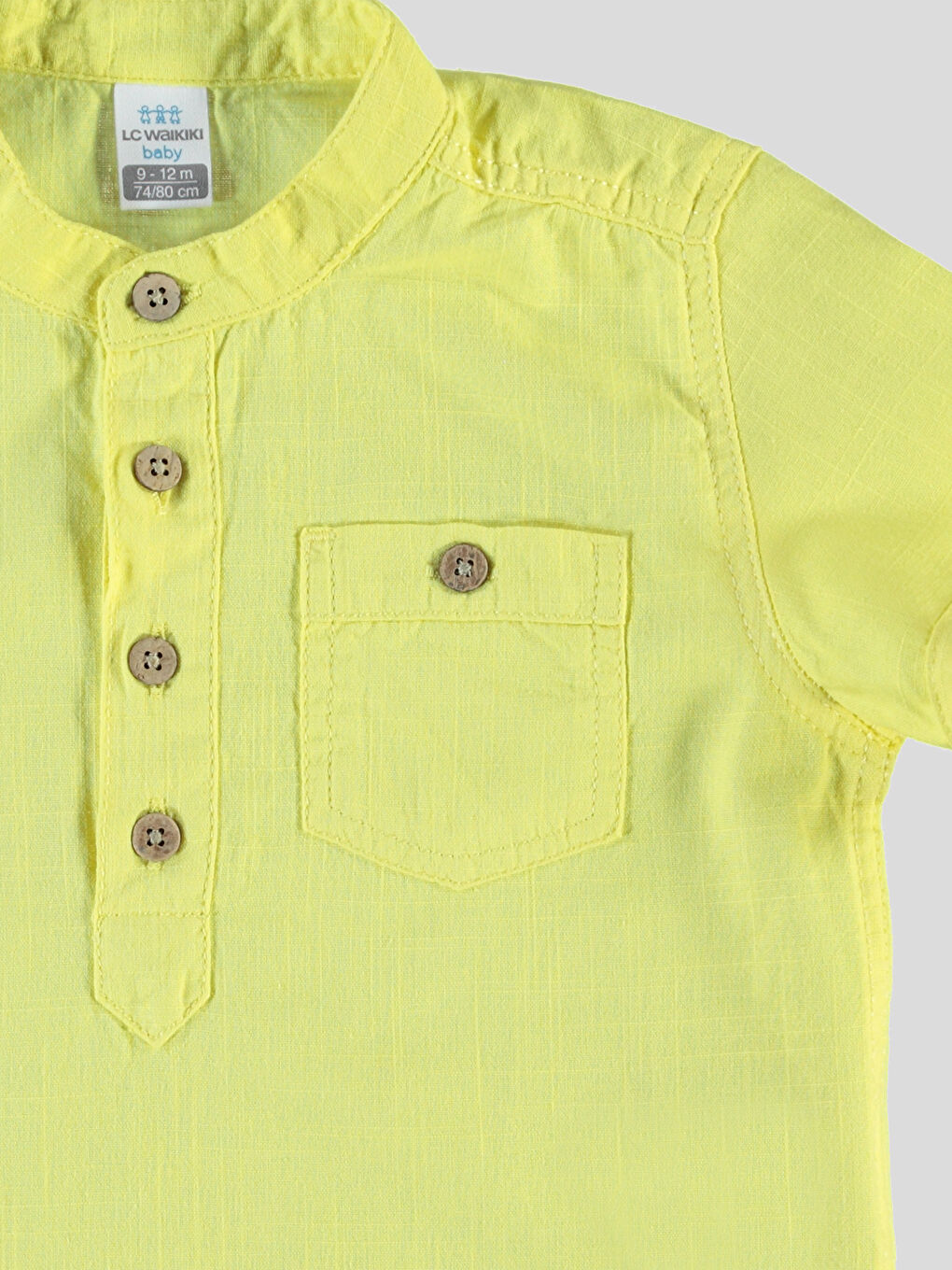 Chemise JAUNE Unisexe-1