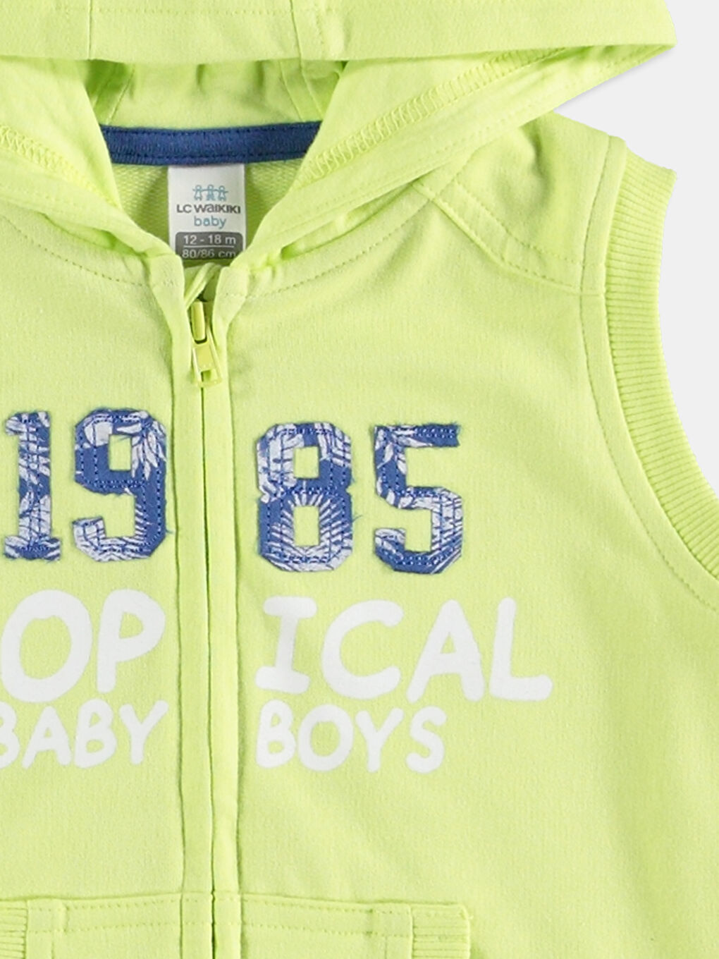 Fıstık Yeşil Yelek-1