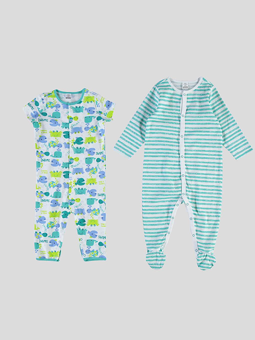 Beyaz-Pembe-Açık Kahverengi Tulum