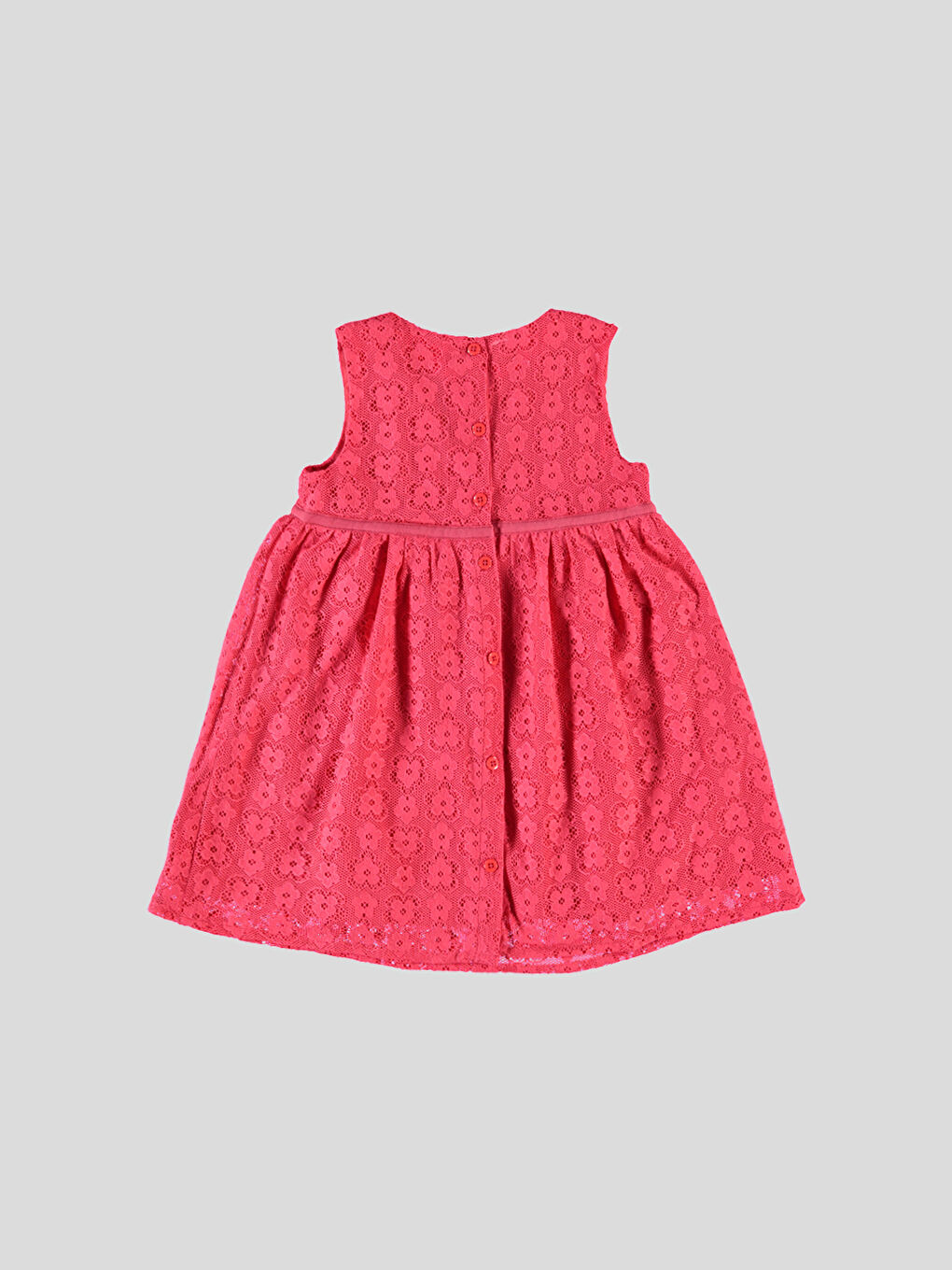 Neon Fuşya Elbise-1