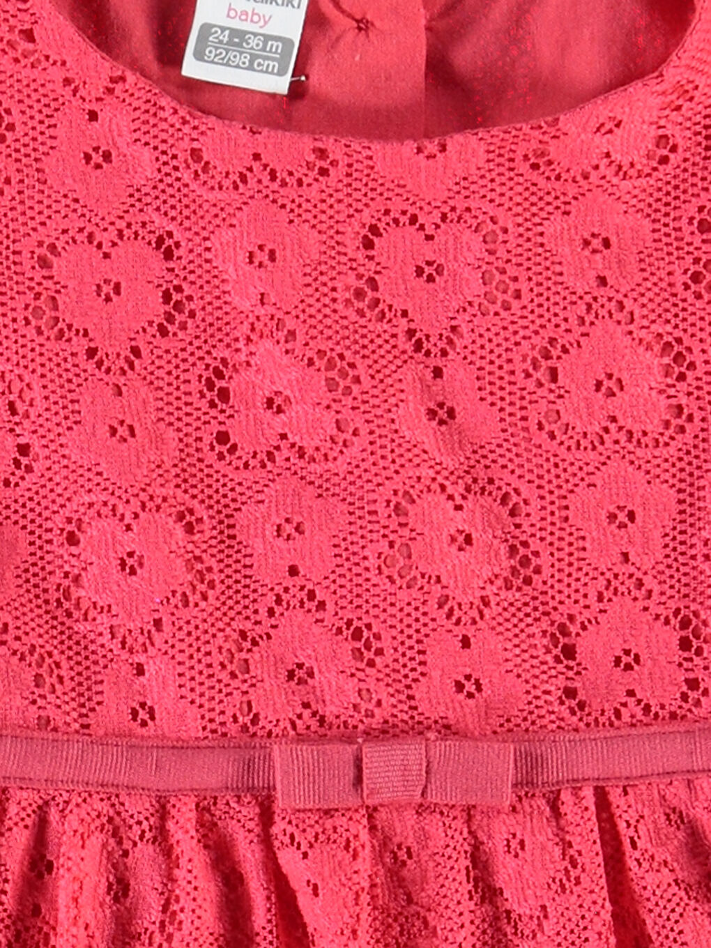 Neon Fuşya Elbise-2