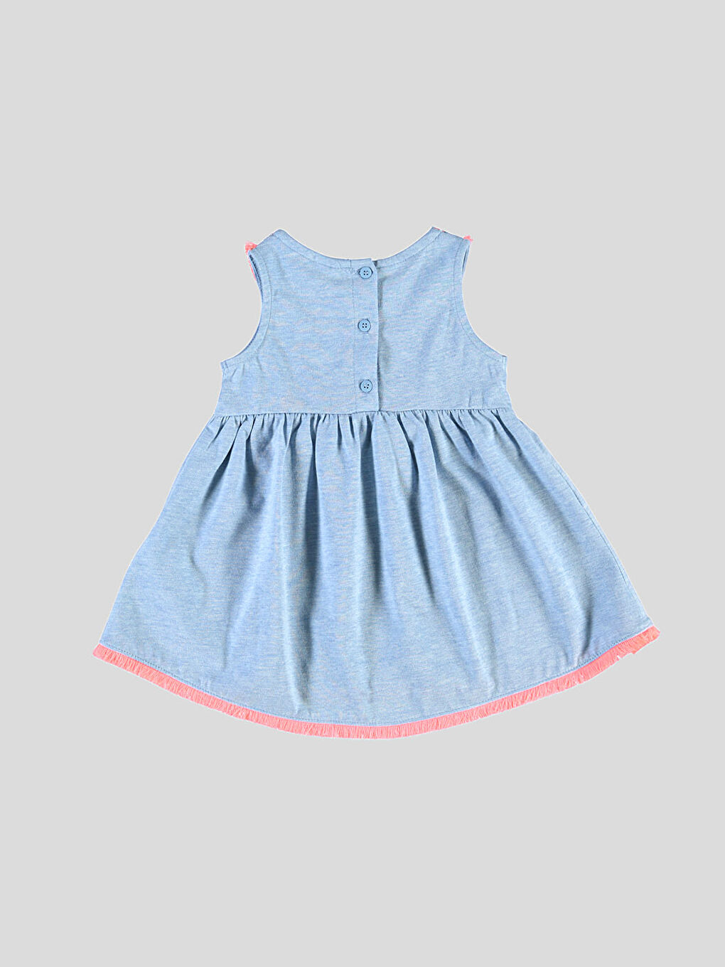 Mavi Melanj Elbise-1