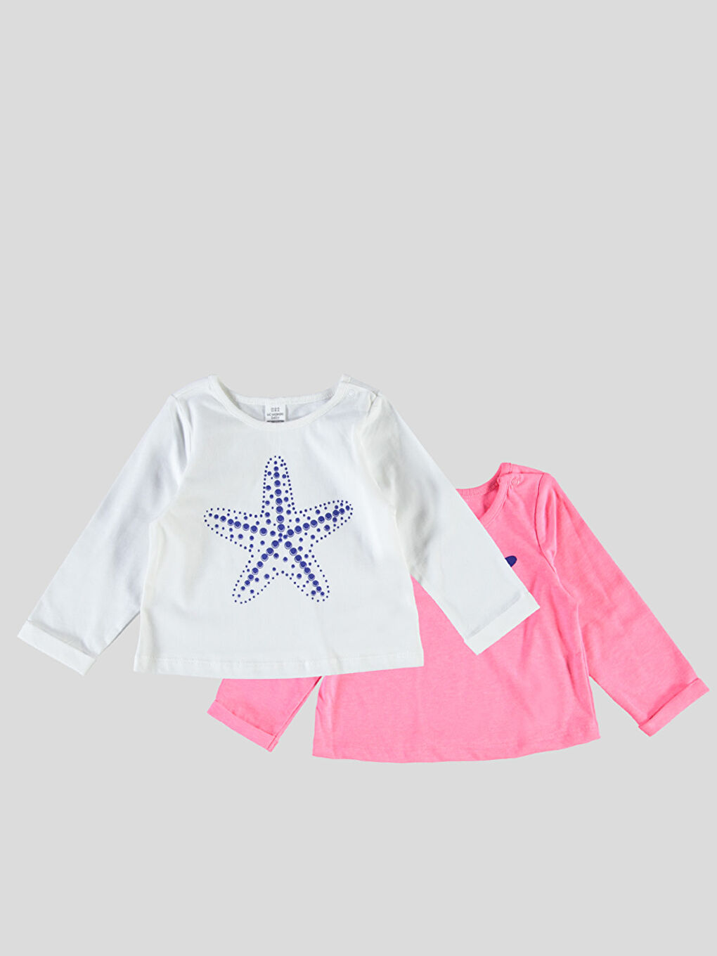 T-shirt pour Bébés Filles à Col Rond