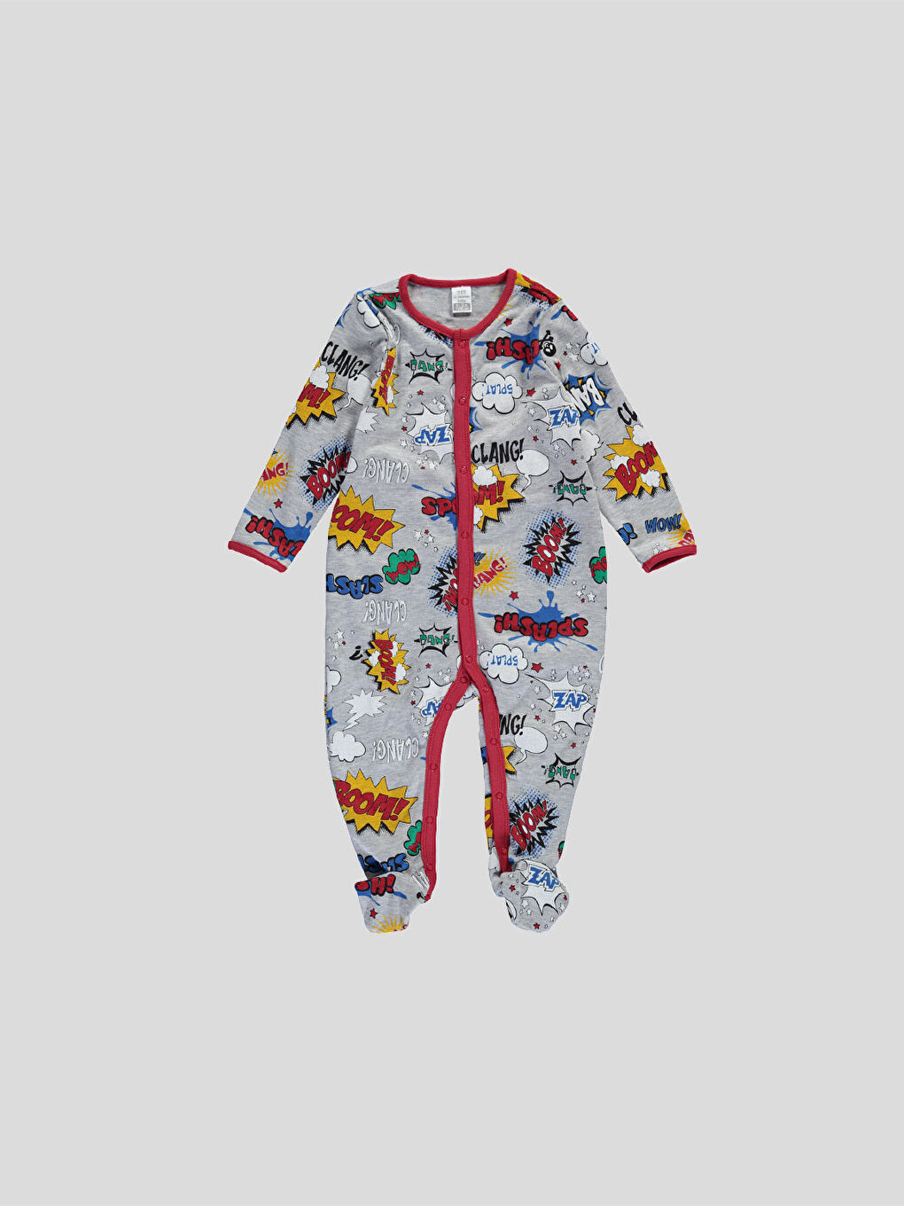 Kırmızı Baskılı Tulum