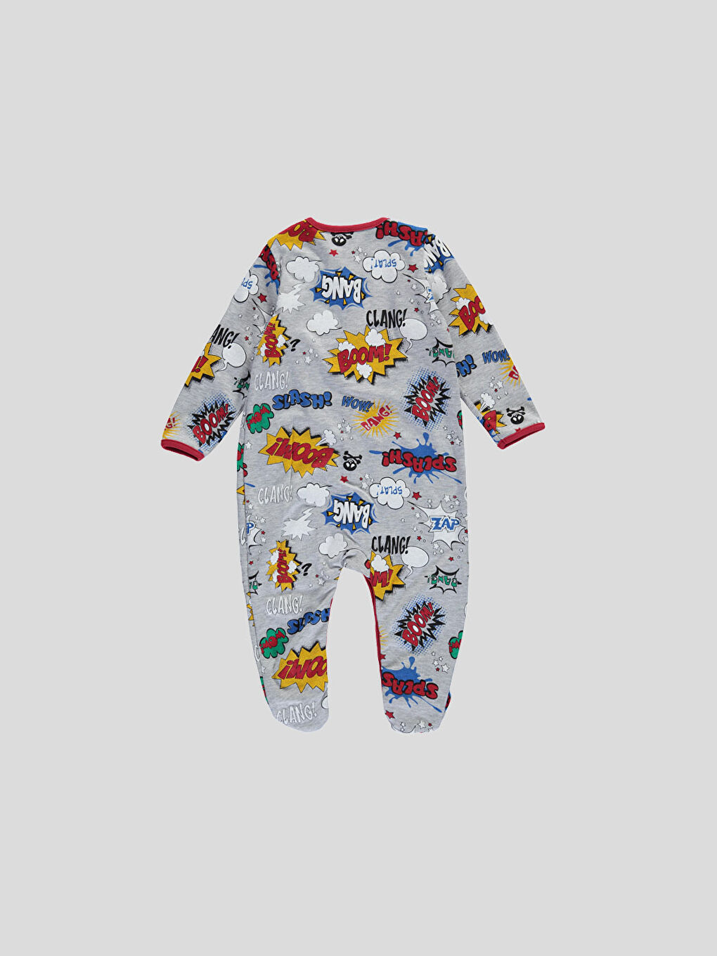 Kırmızı Baskılı Tulum-1