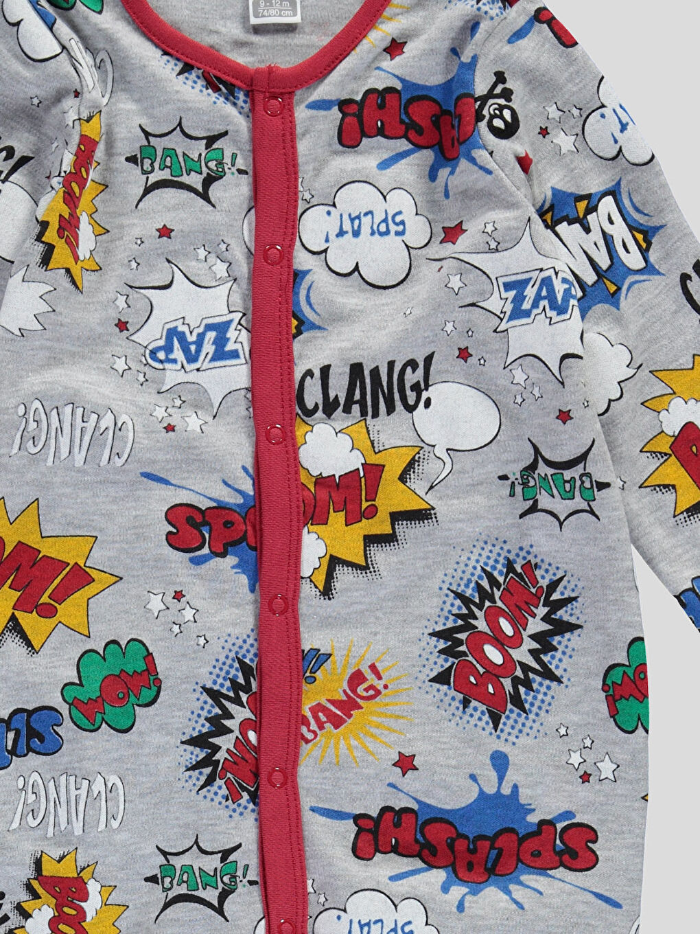 Kırmızı Baskılı Tulum-2