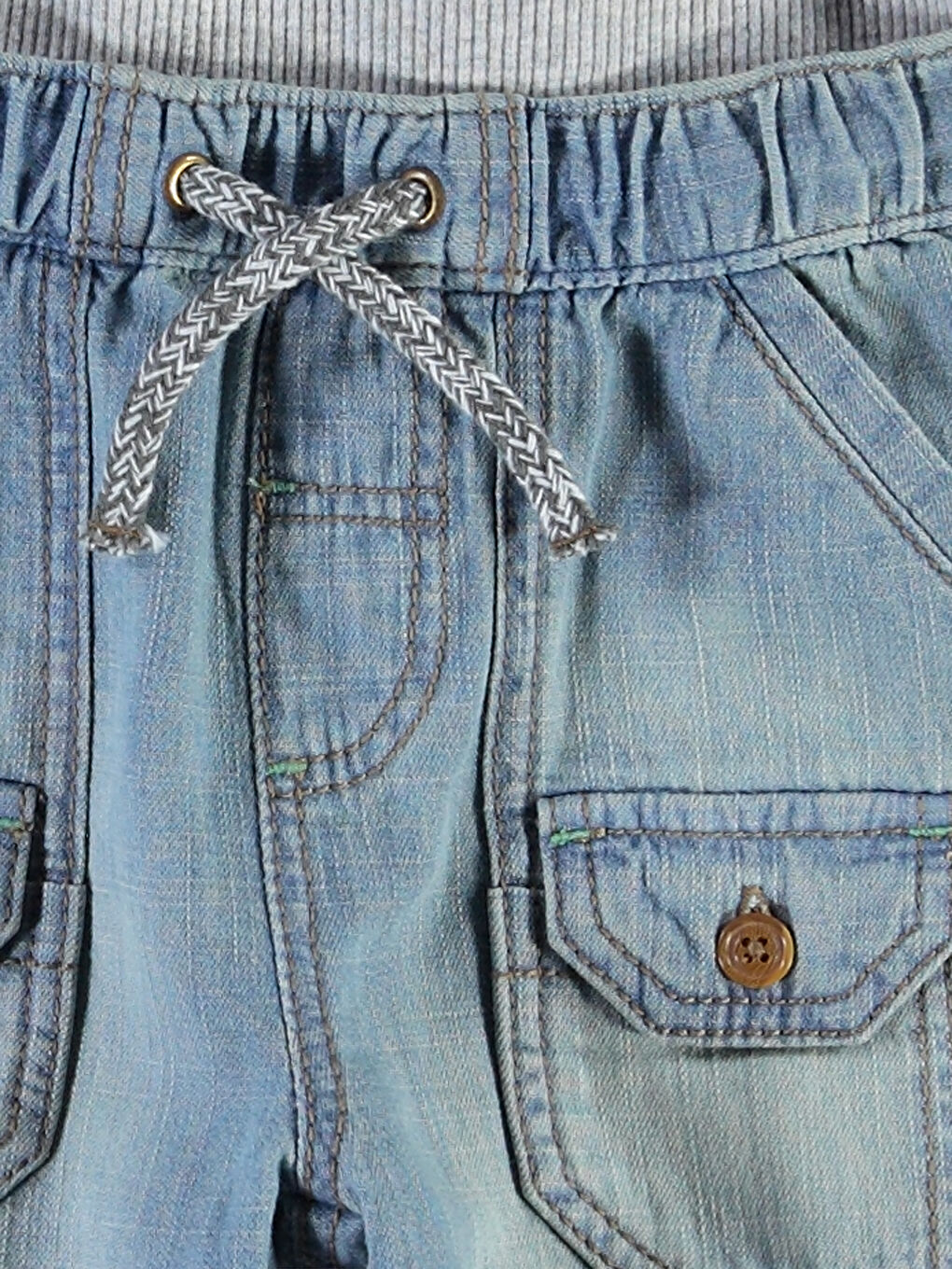 Short en jean INDIGO Unisexe-2