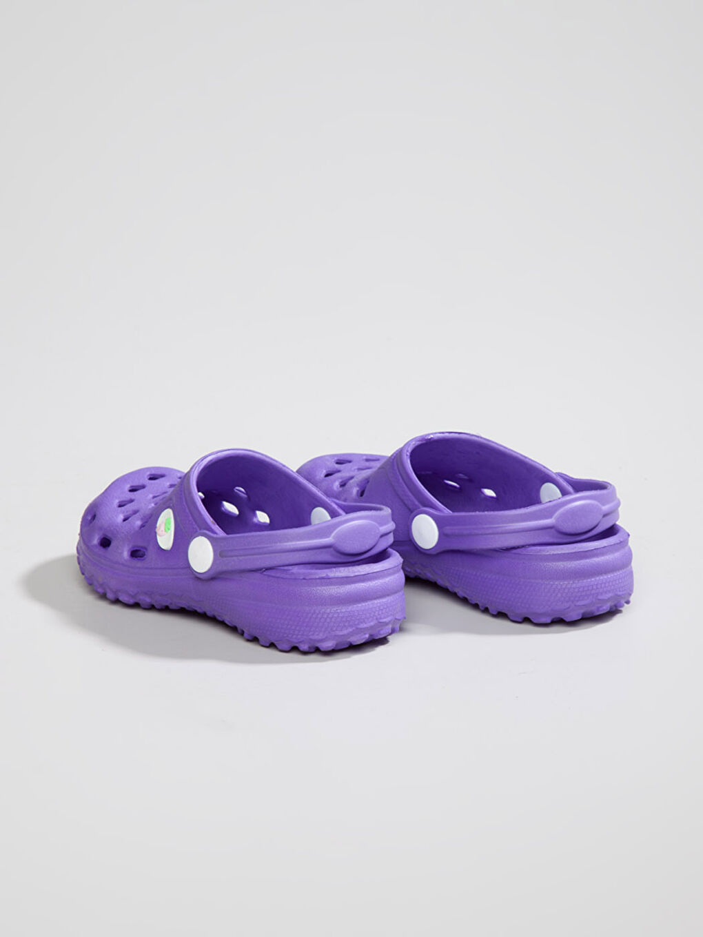 حذاء مفتوح بنفسجى طفلة صغيرة-2